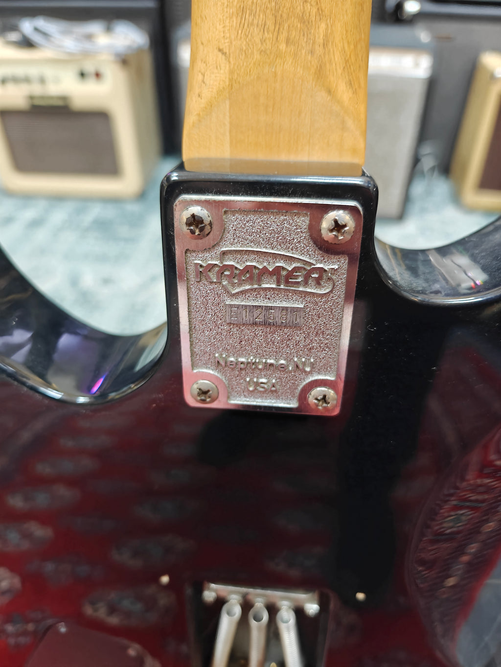 Kramer Baretta II American Series Black 1987 S:N E12581