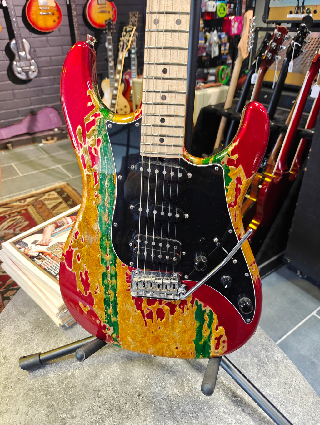 James Tyler Studio Elite 2010 Glossy Rasta Shmear