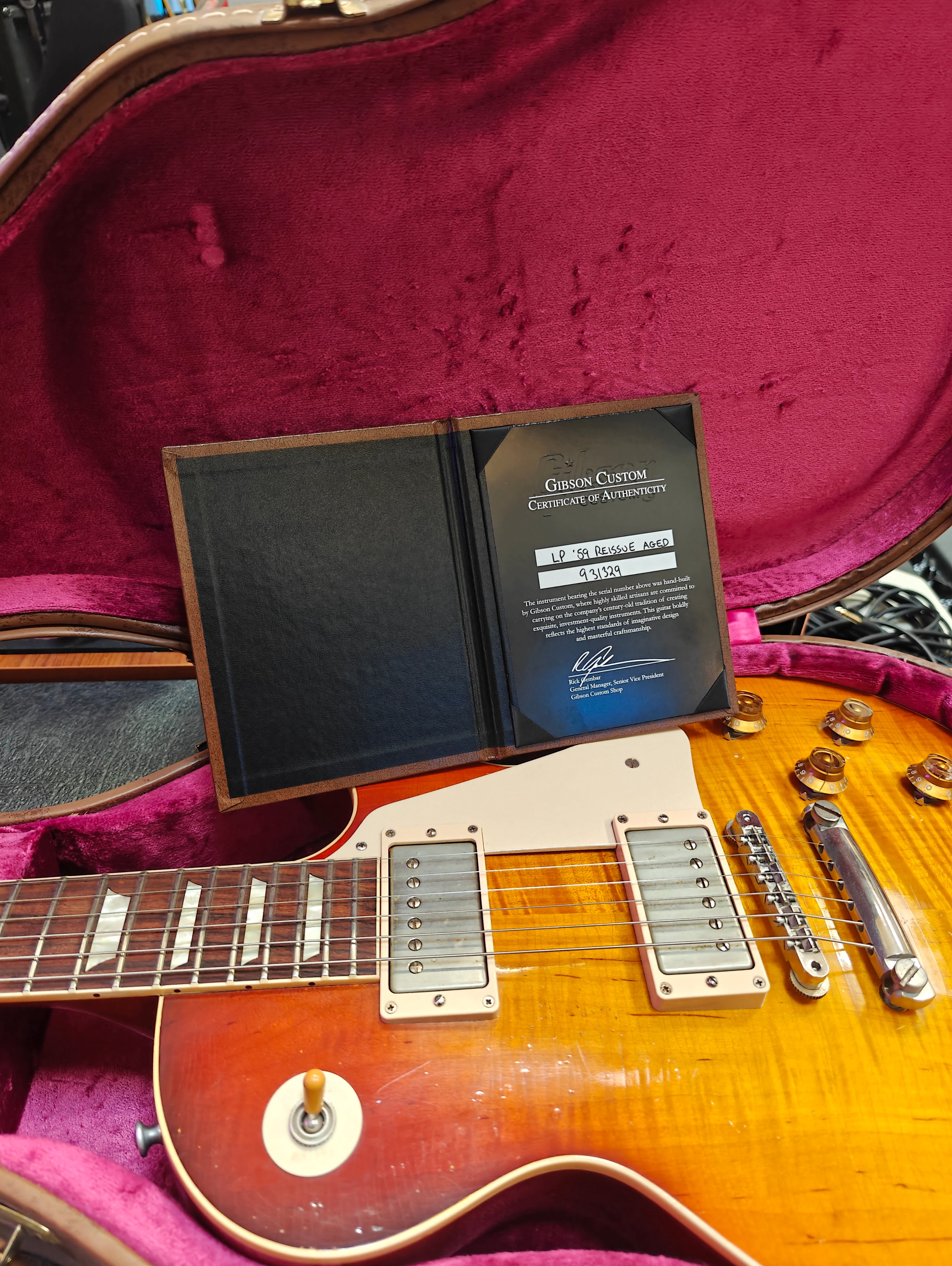 Gibson Custom Shop Les Paul R9 Aged after CC #7 2013
