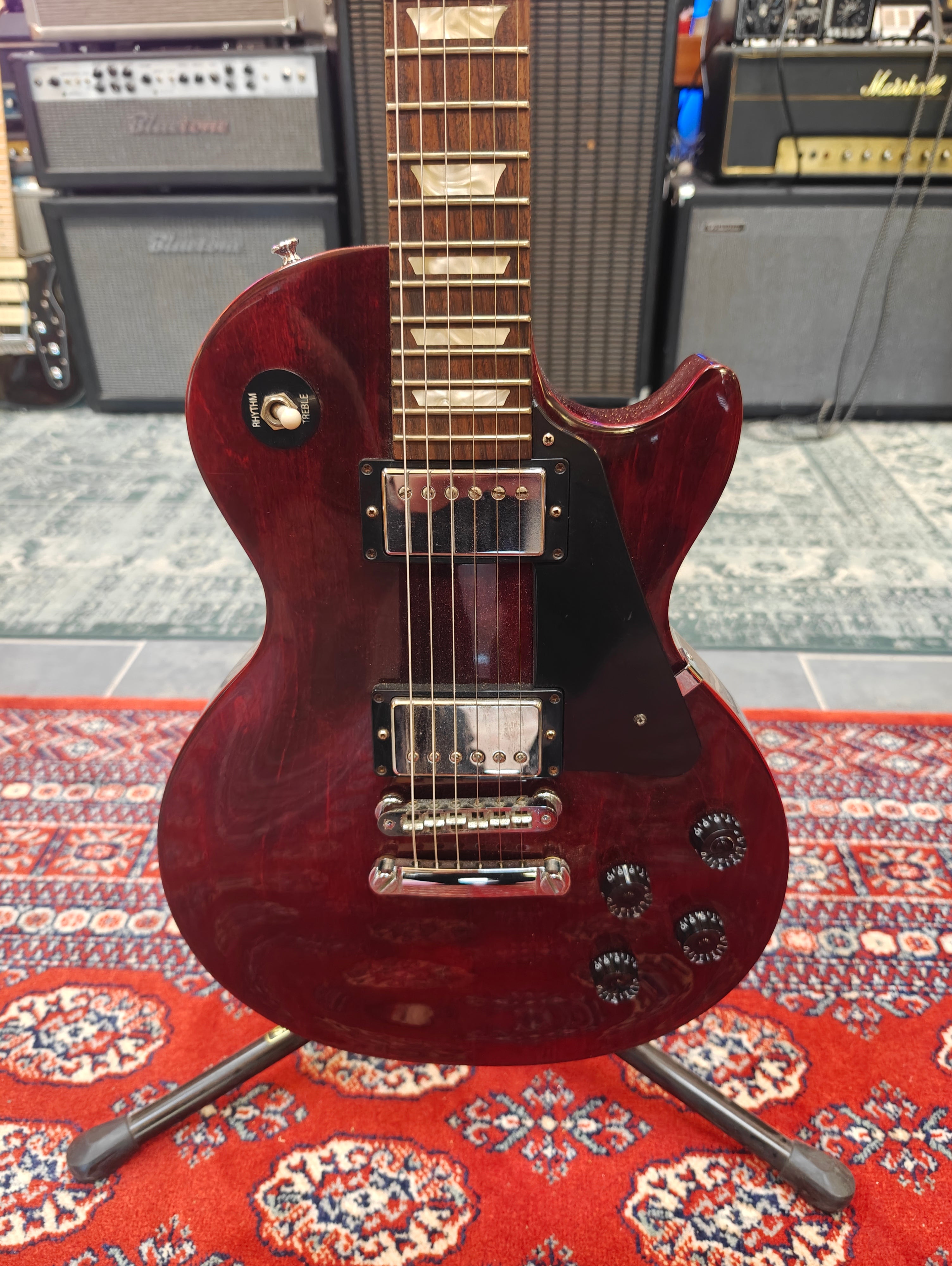 Gibson Les Paul Studio Wine Red 2009 w/ ToneRider Alnico 4 Bridge Pickup