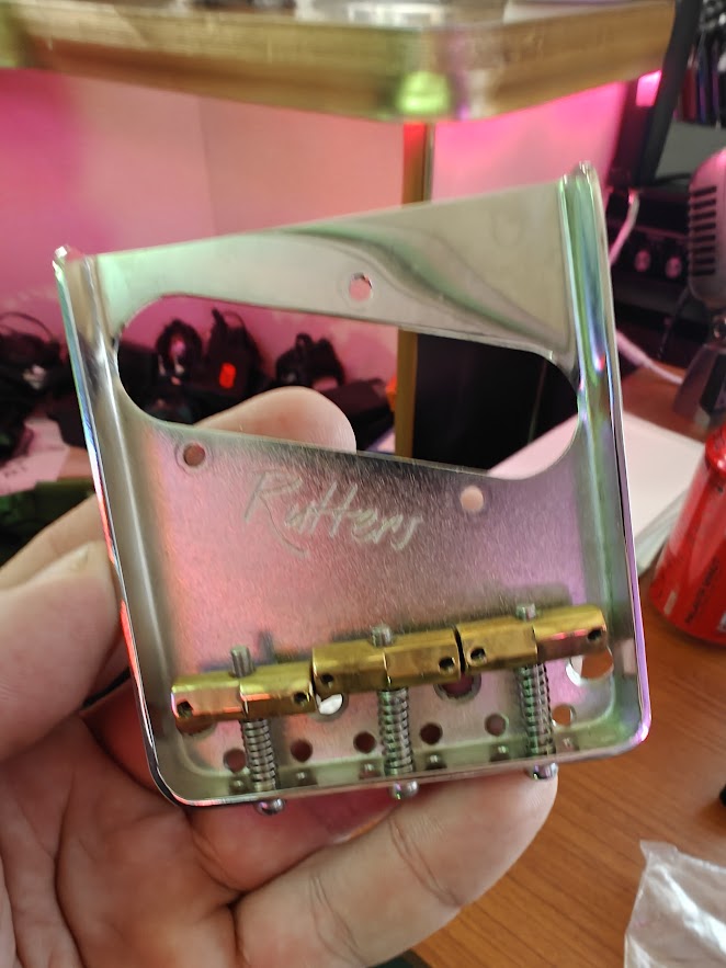Rutters & Callahan Telecaster bridge