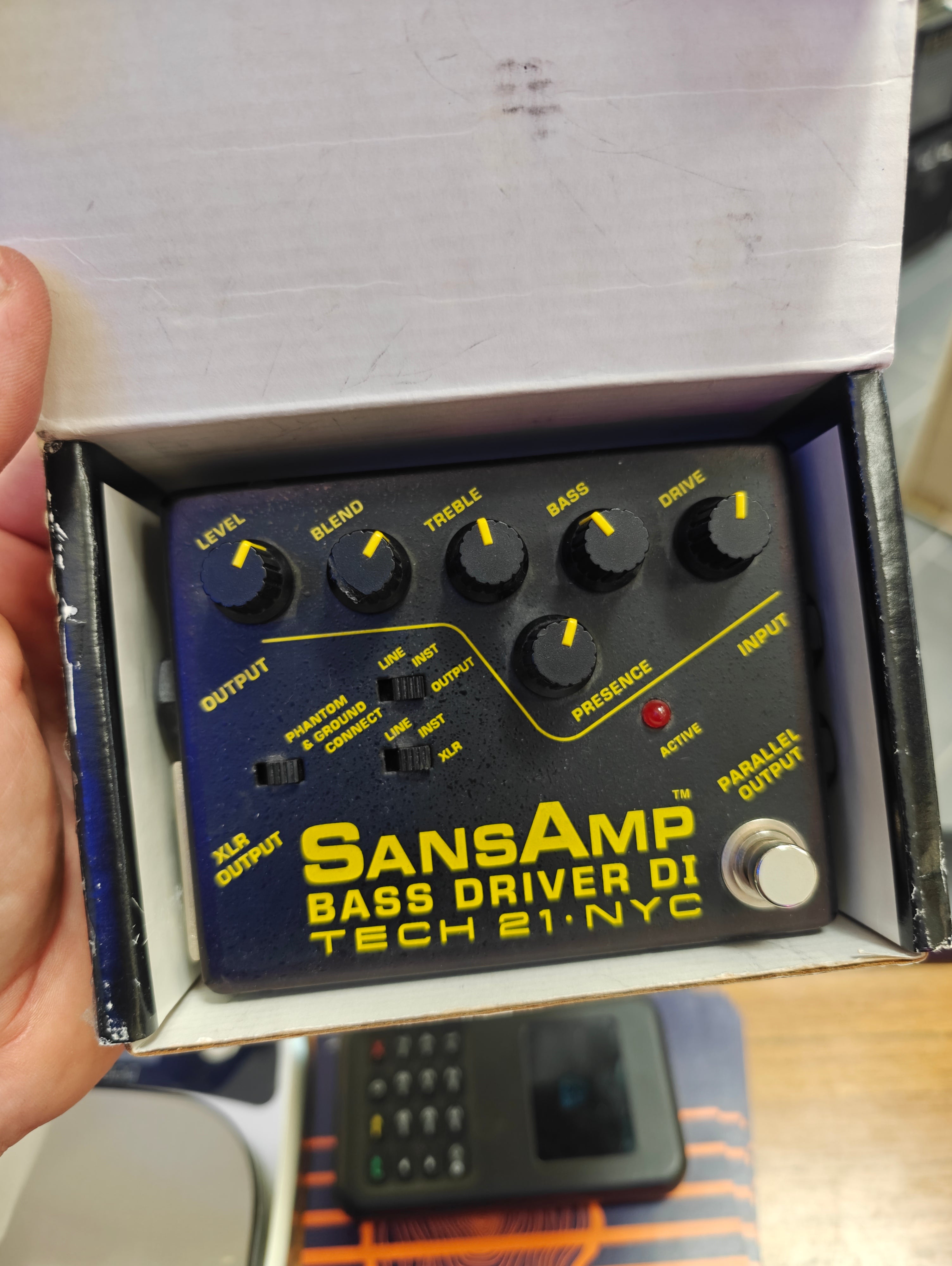 Tech 21 NYC Sans Amp Bass Driver DI Mark I