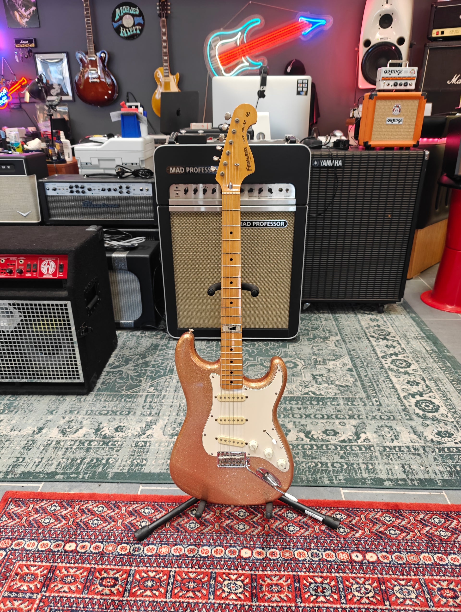 フェルナンデス LOVE DRIVER LD-85-KK シグネチャー 2000年代 パープル 