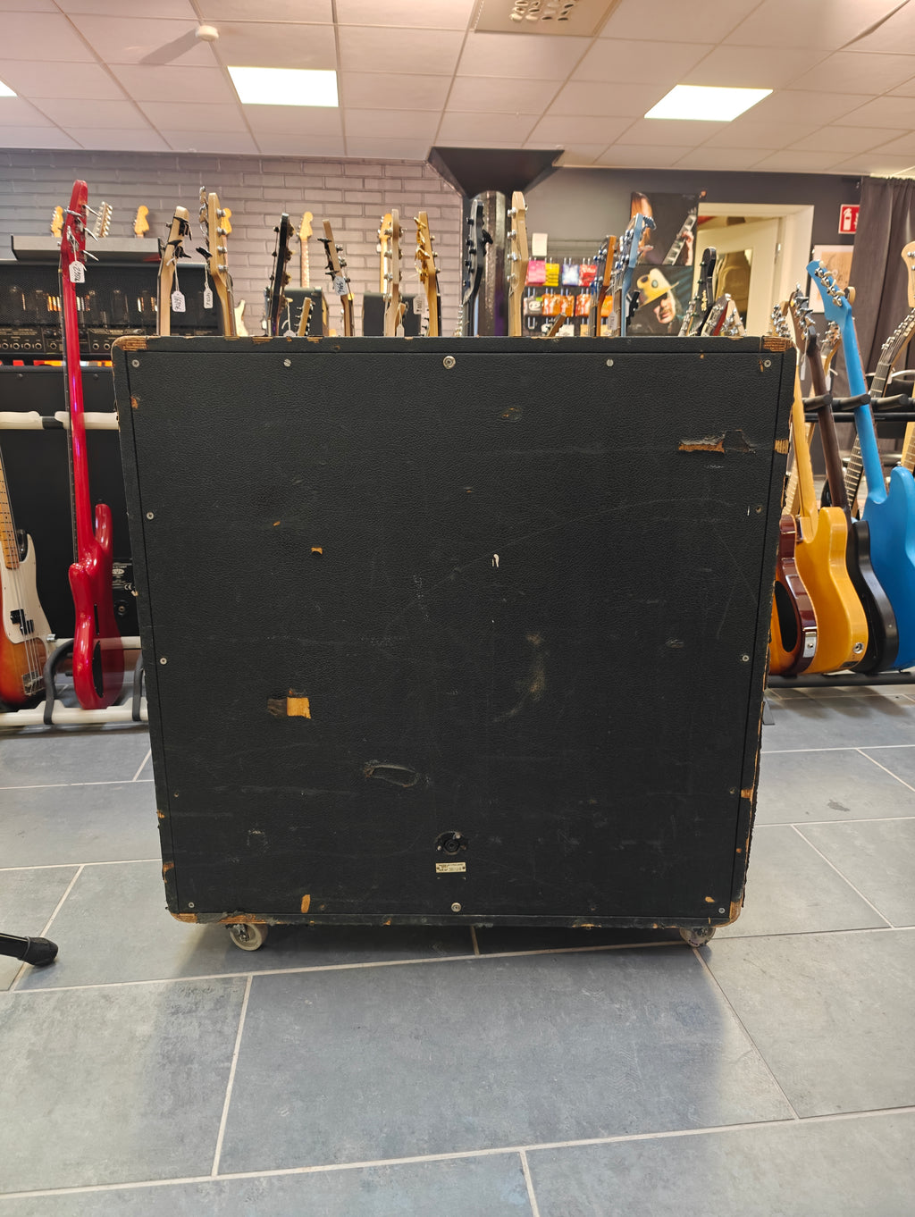 Marshall 4x12" A Cabinet 1970 "Basket Weave" Loaded w/ Celestion Greenback 1279 G12M