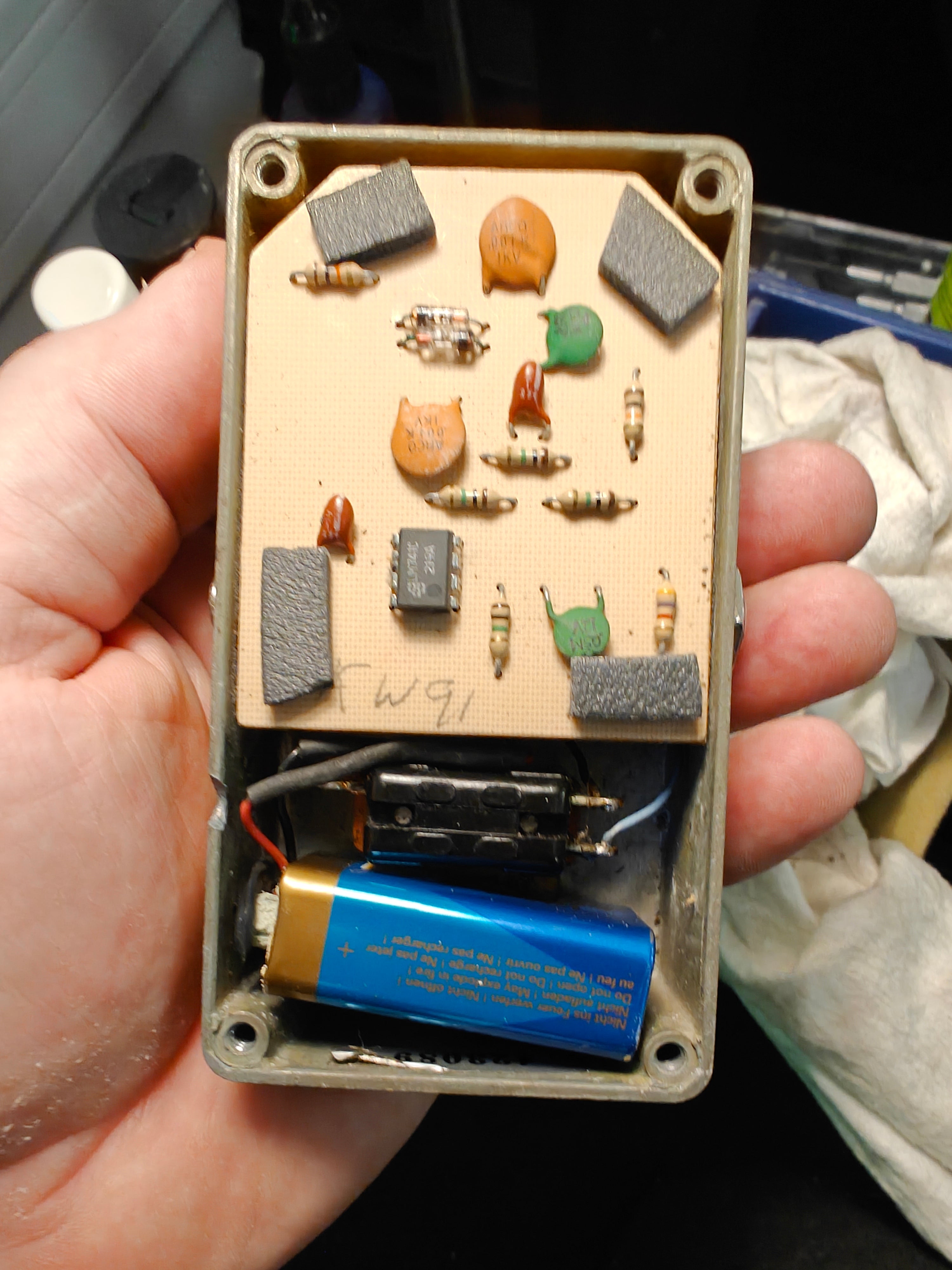 MXR Distortion+ Script Logo 1977