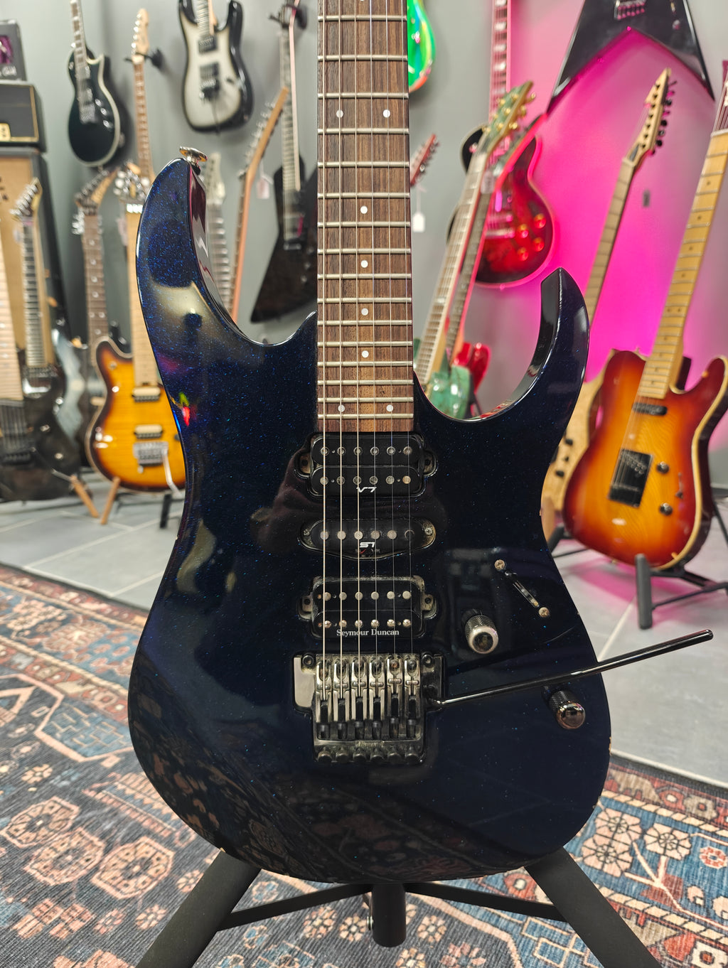 Ibanez RG1570 Prestige Team J. Craft Cosmic Blue
