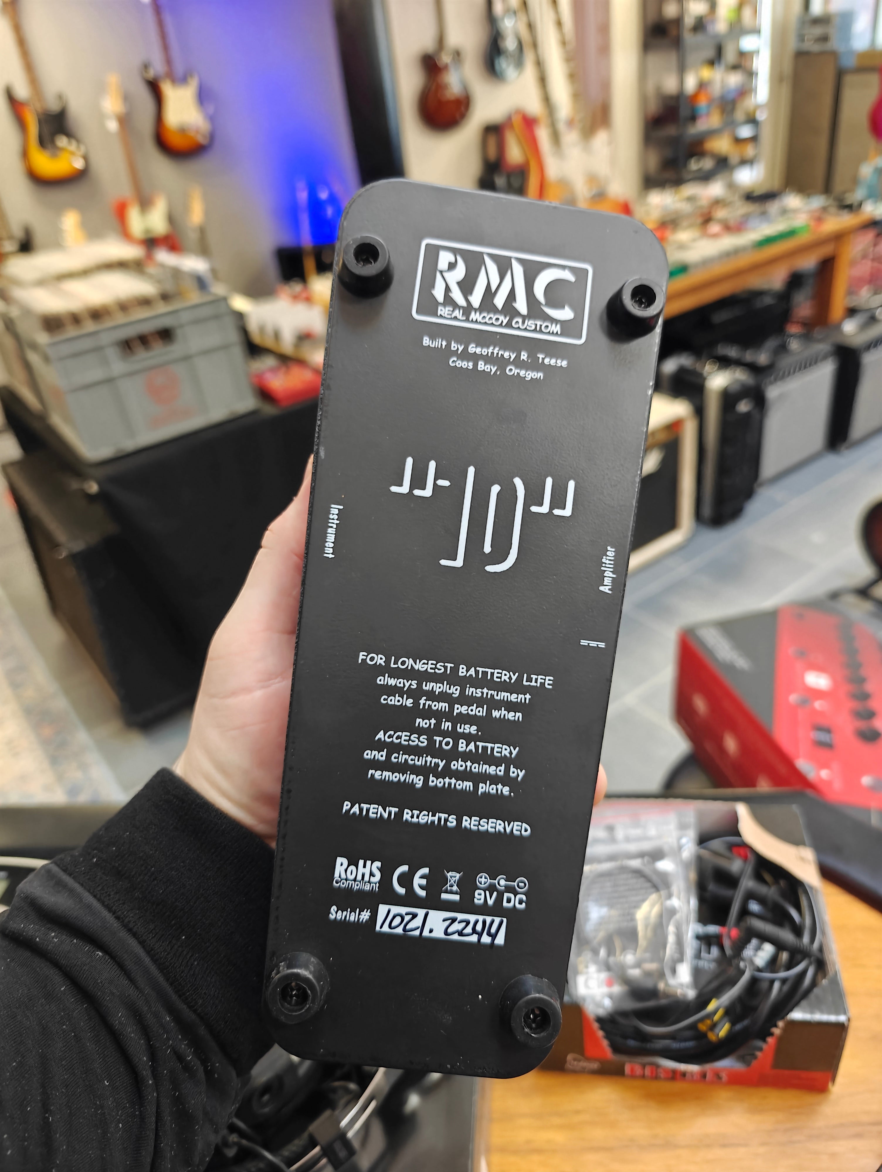 Real McCoy Custom RMC10 The Perfect 10 Wah – Tonefest Guitar Gallery