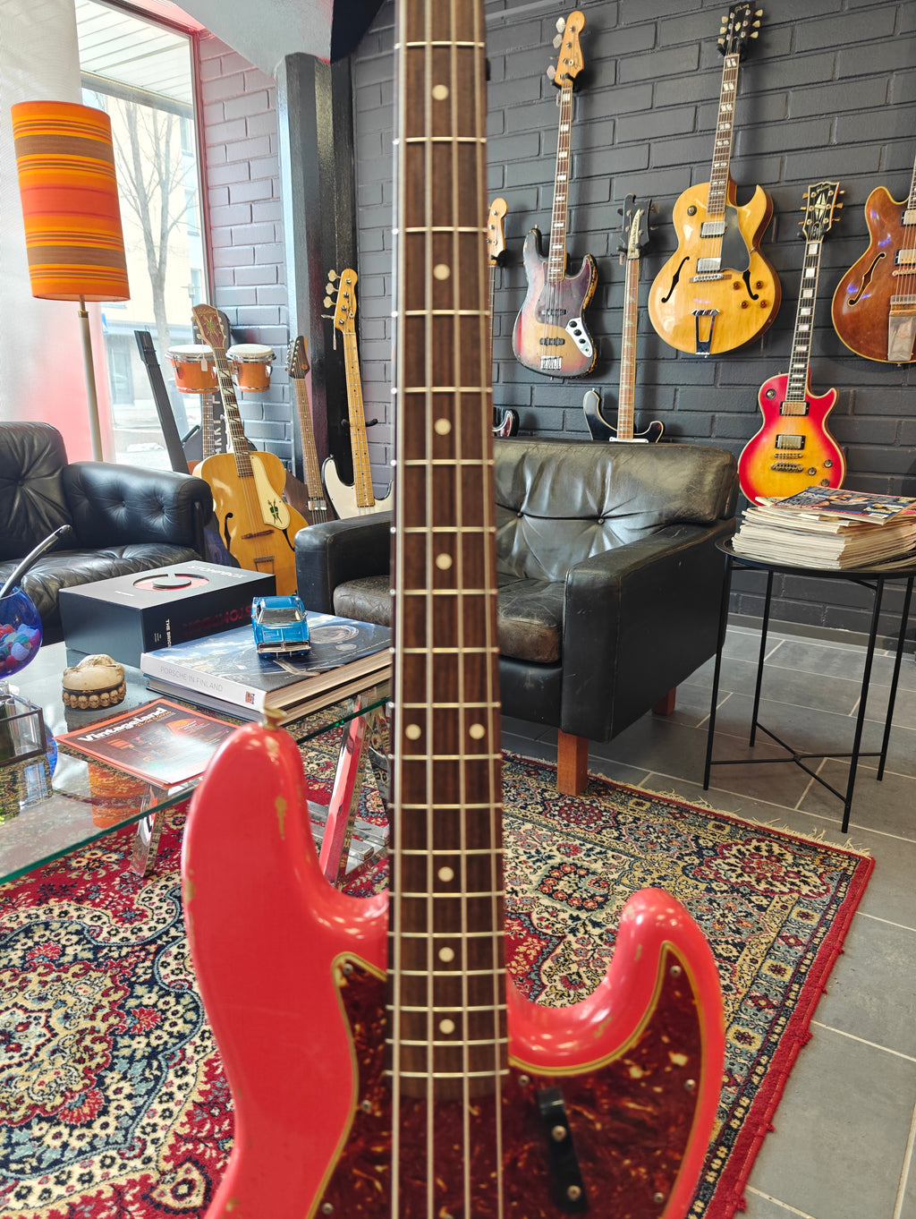 Fender Custom Shop Jazz Bass 64 Fiesta Red Relic 2020