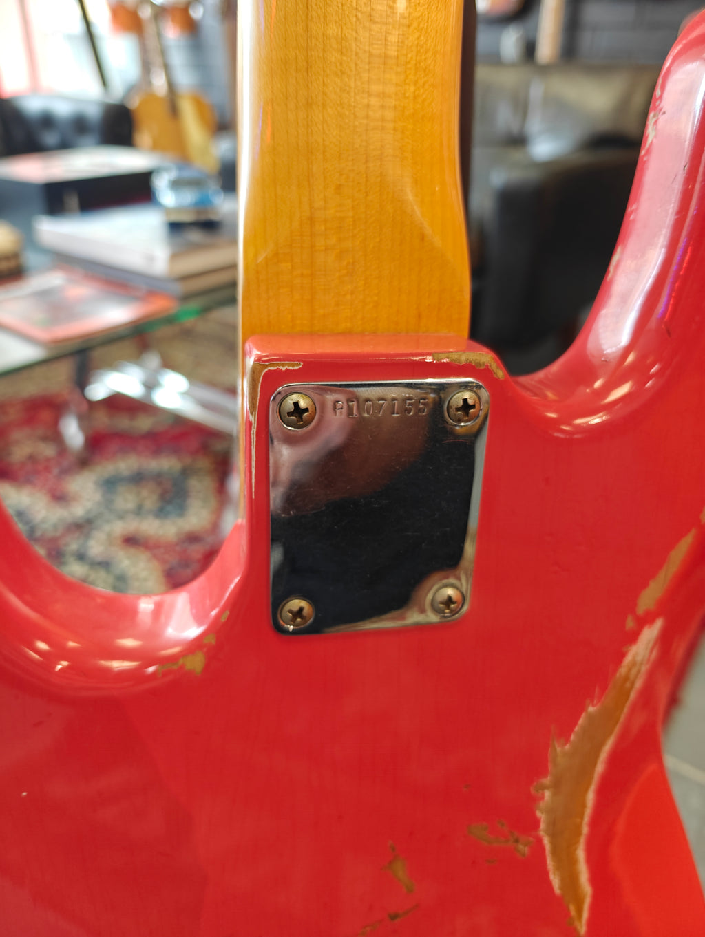 Fender Custom Shop Jazz Bass 64 Fiesta Red Relic 2020