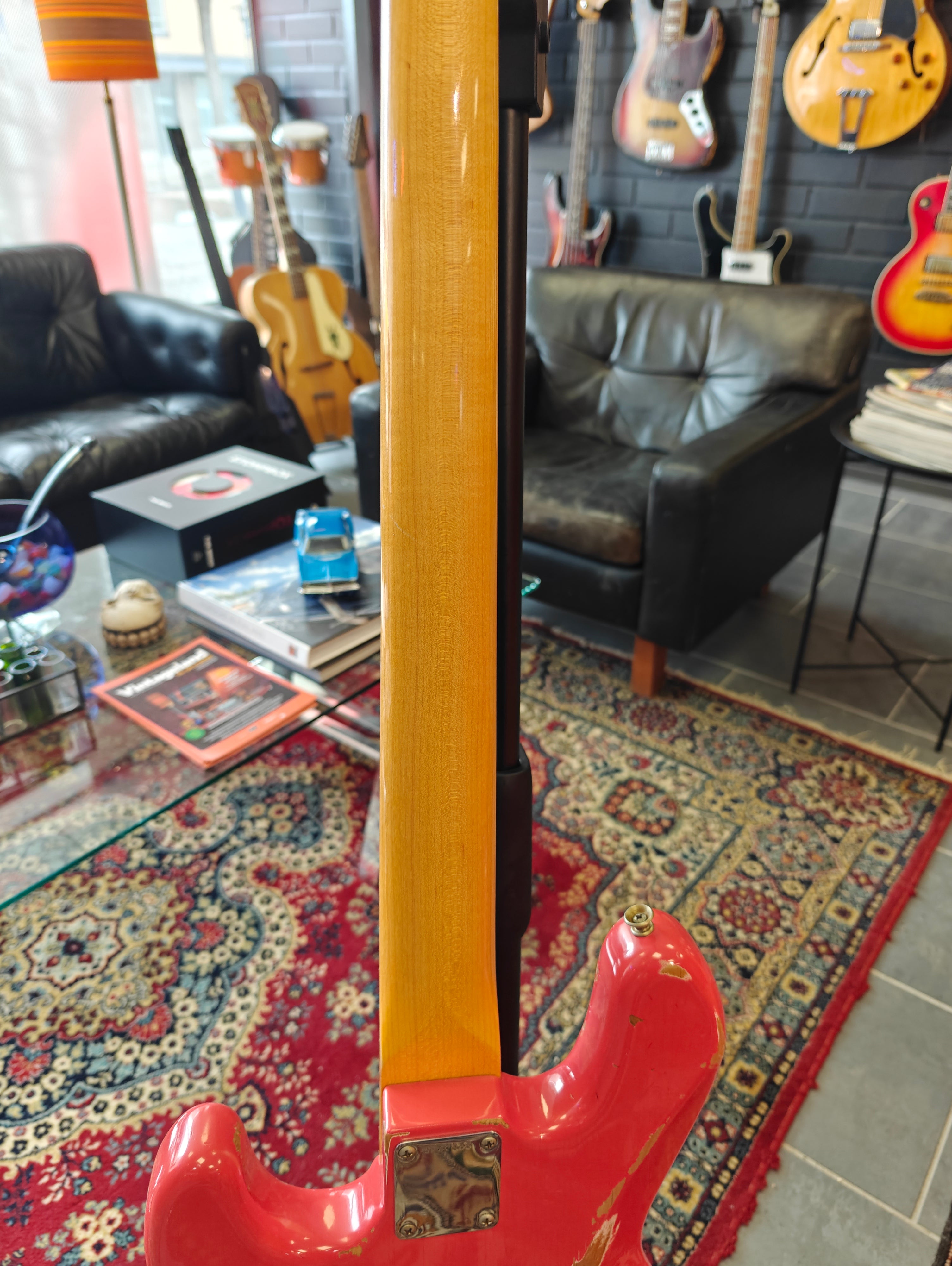 Fender Custom Shop Jazz Bass 64 Fiesta Red Relic 2020