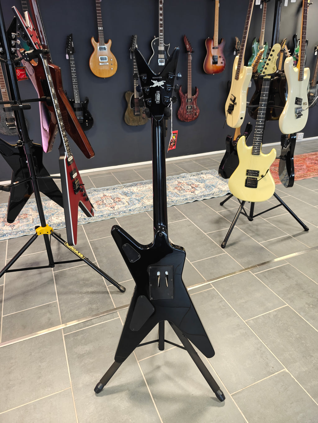 DEAN ML Dimebag Dime-O-Flame + LLMLVZ Case