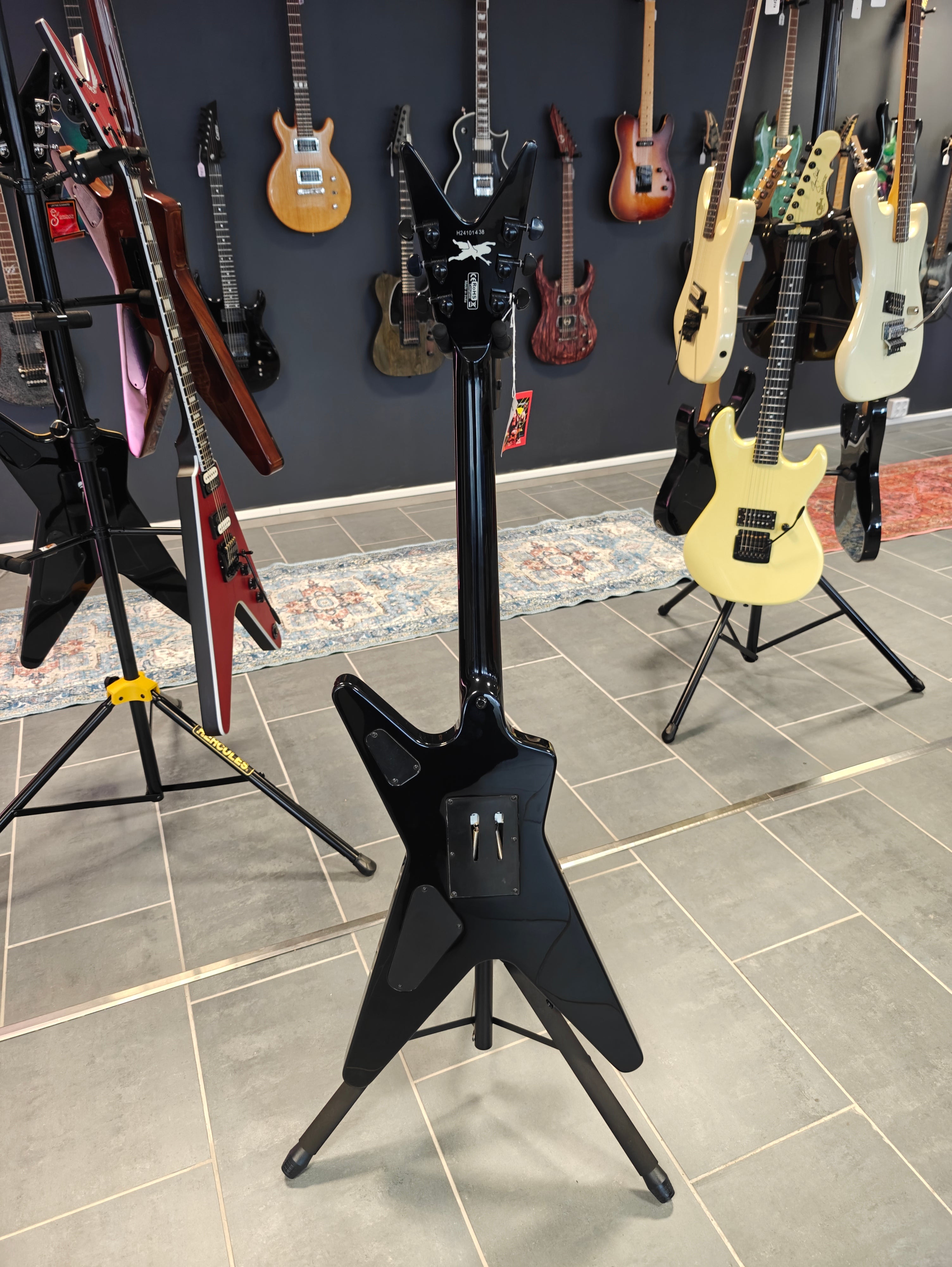 DEAN ML Dimebag Dime-O-Flame + LLMLVZ Case