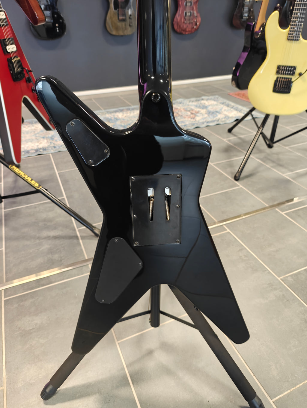DEAN ML Dimebag Dime-O-Flame + LLMLVZ Case