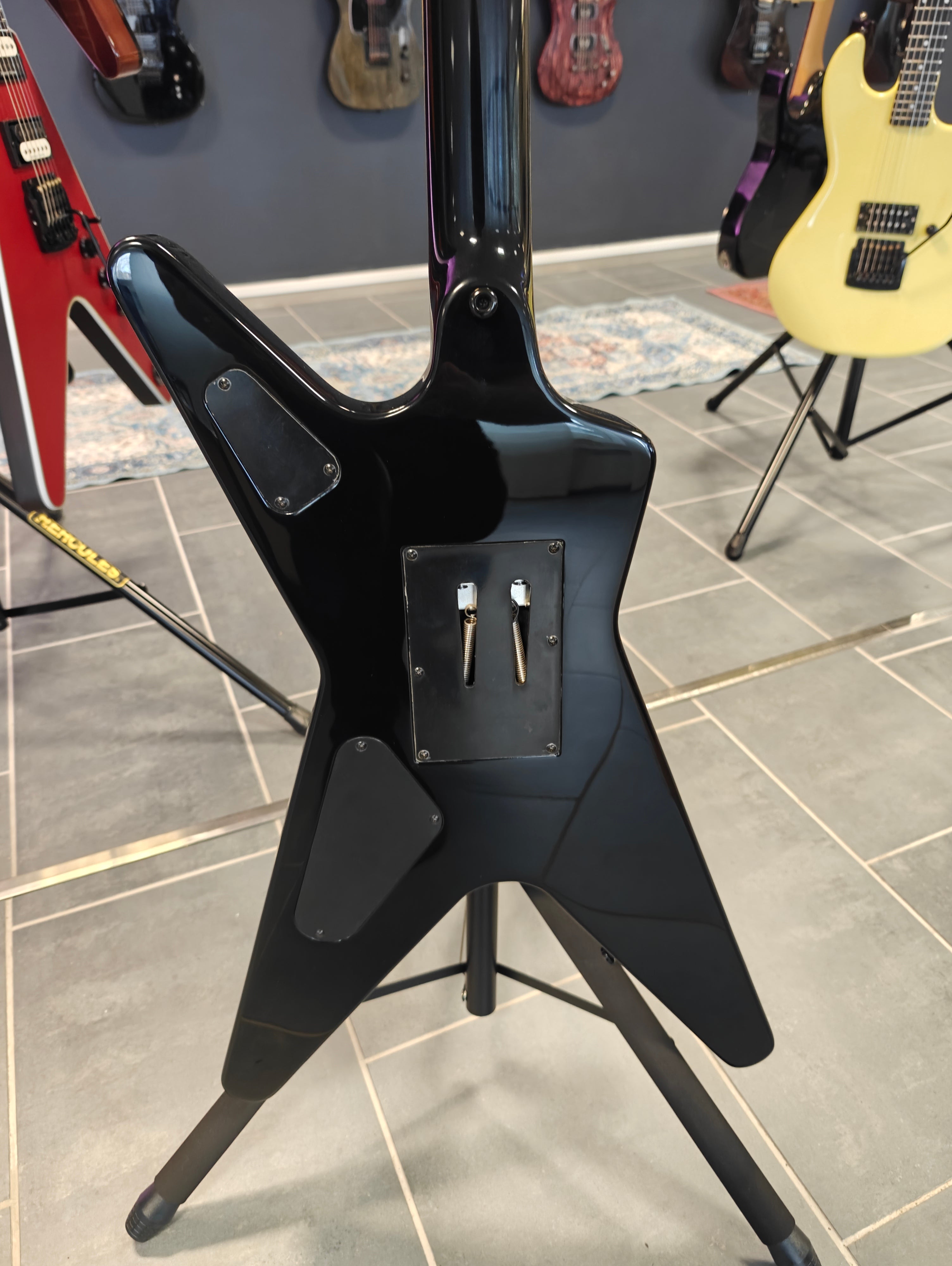 DEAN ML Dimebag Dime-O-Flame + LLMLVZ Case