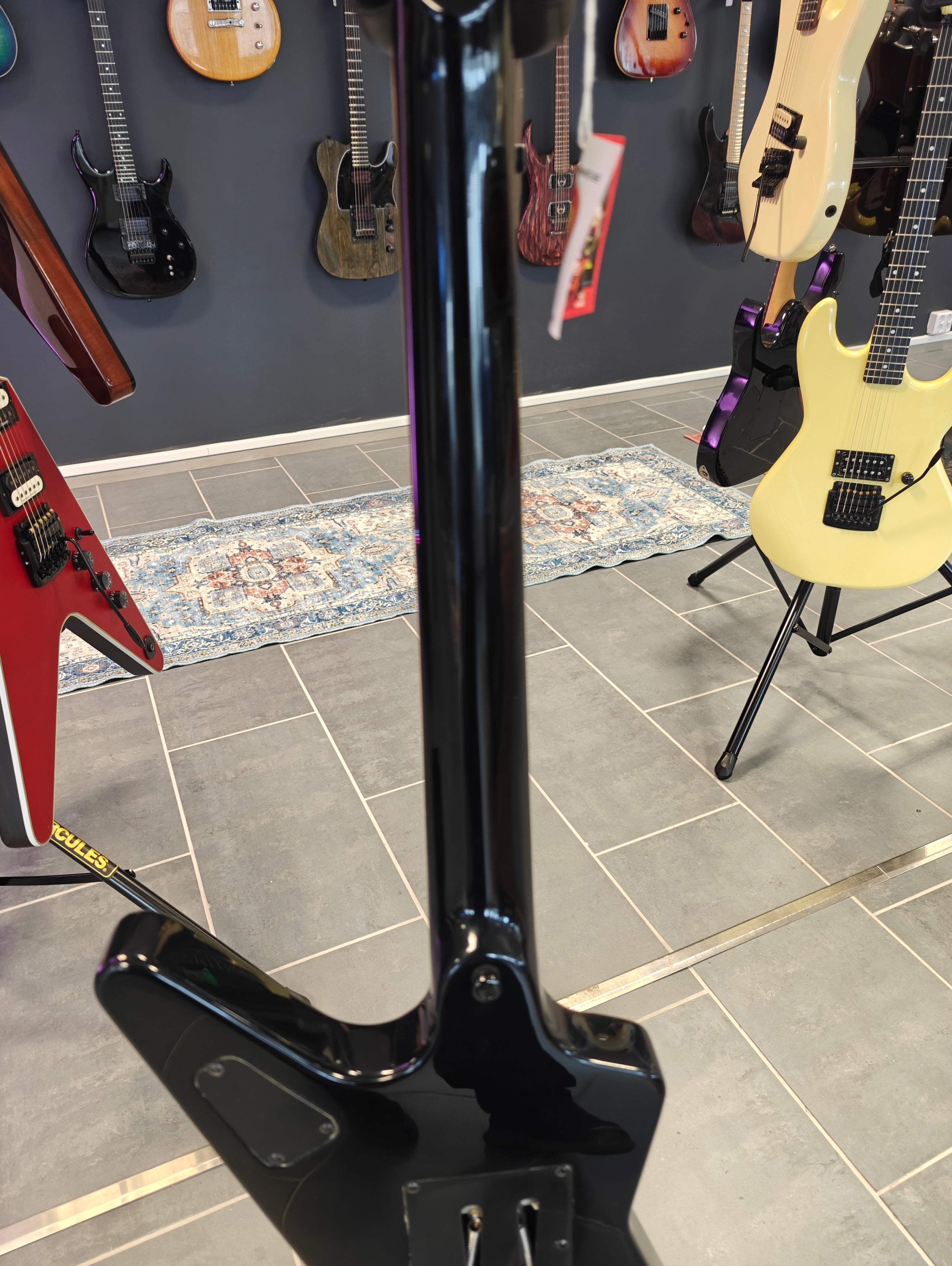 DEAN ML Dimebag Dime-O-Flame + LLMLVZ Case