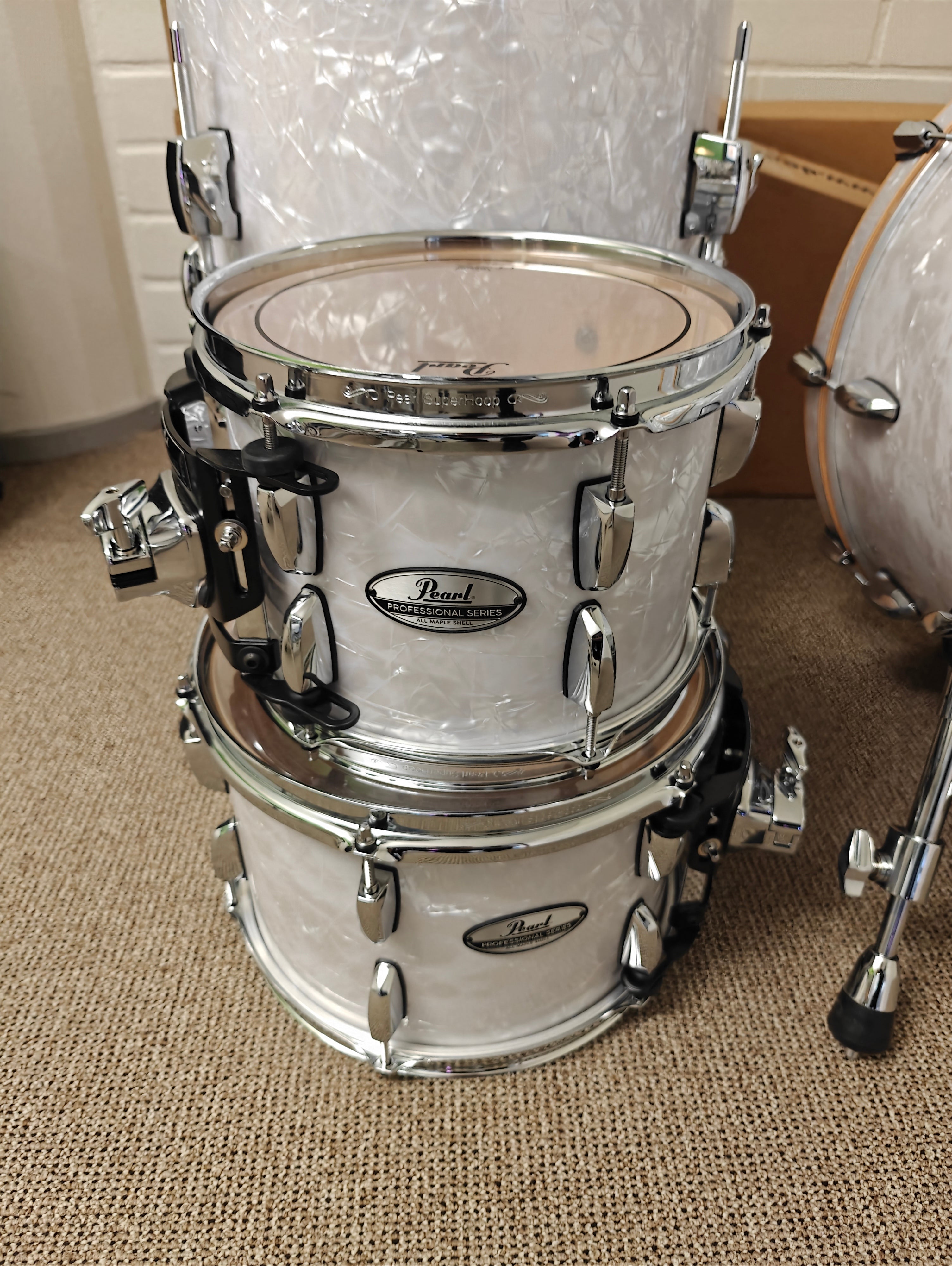 PEARL PMX924XSP/C448 White Marine Pearl 2216/1007/1208/1616 Shell Pack