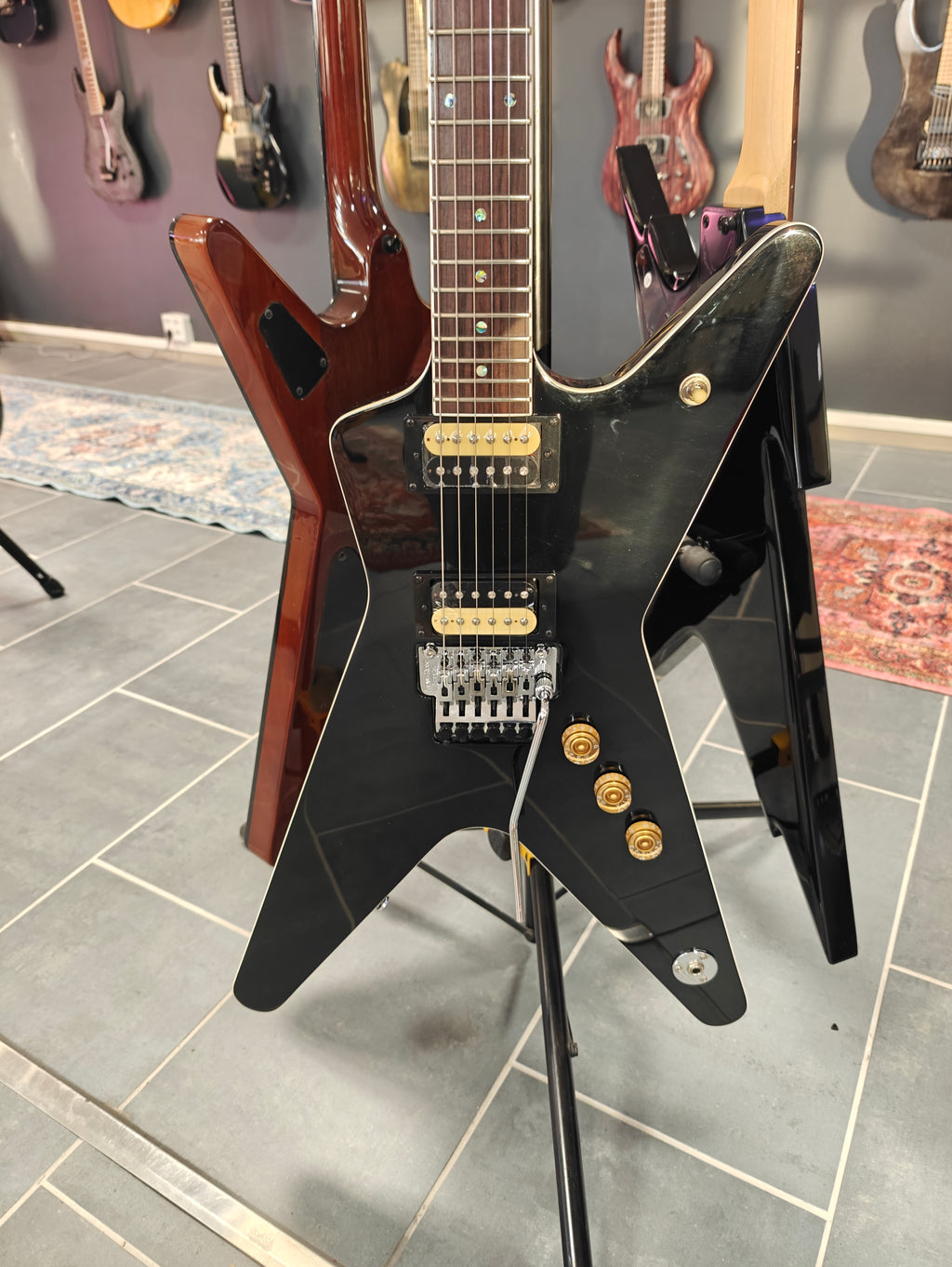 DEAN ML 79 Floyd Rose Classic Black