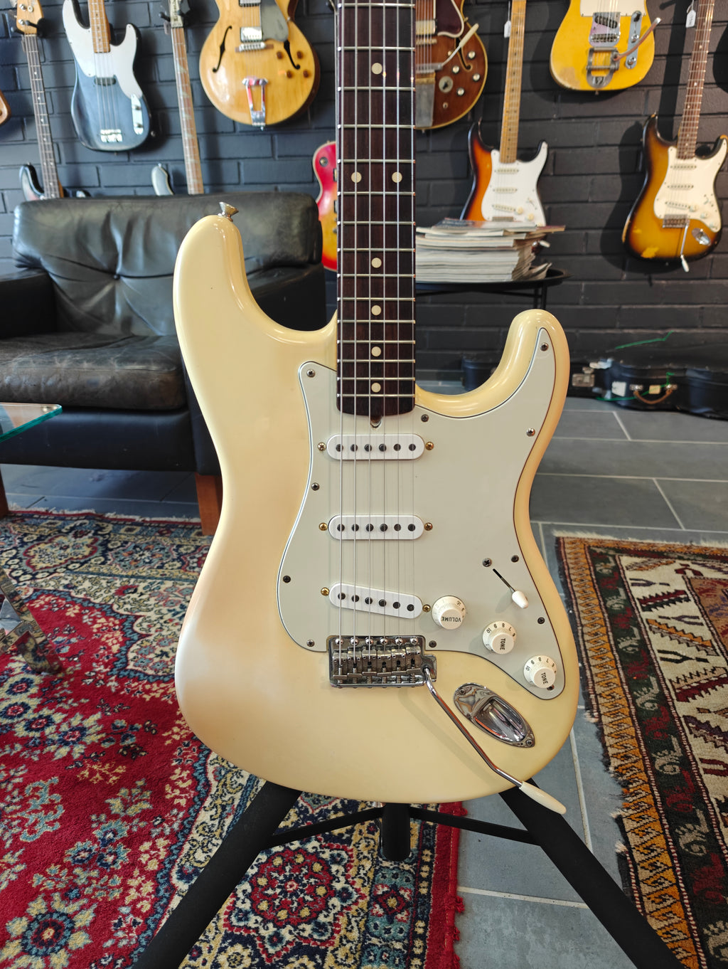 Fender American Vintage 62 Stratocaster Olympic White 2001