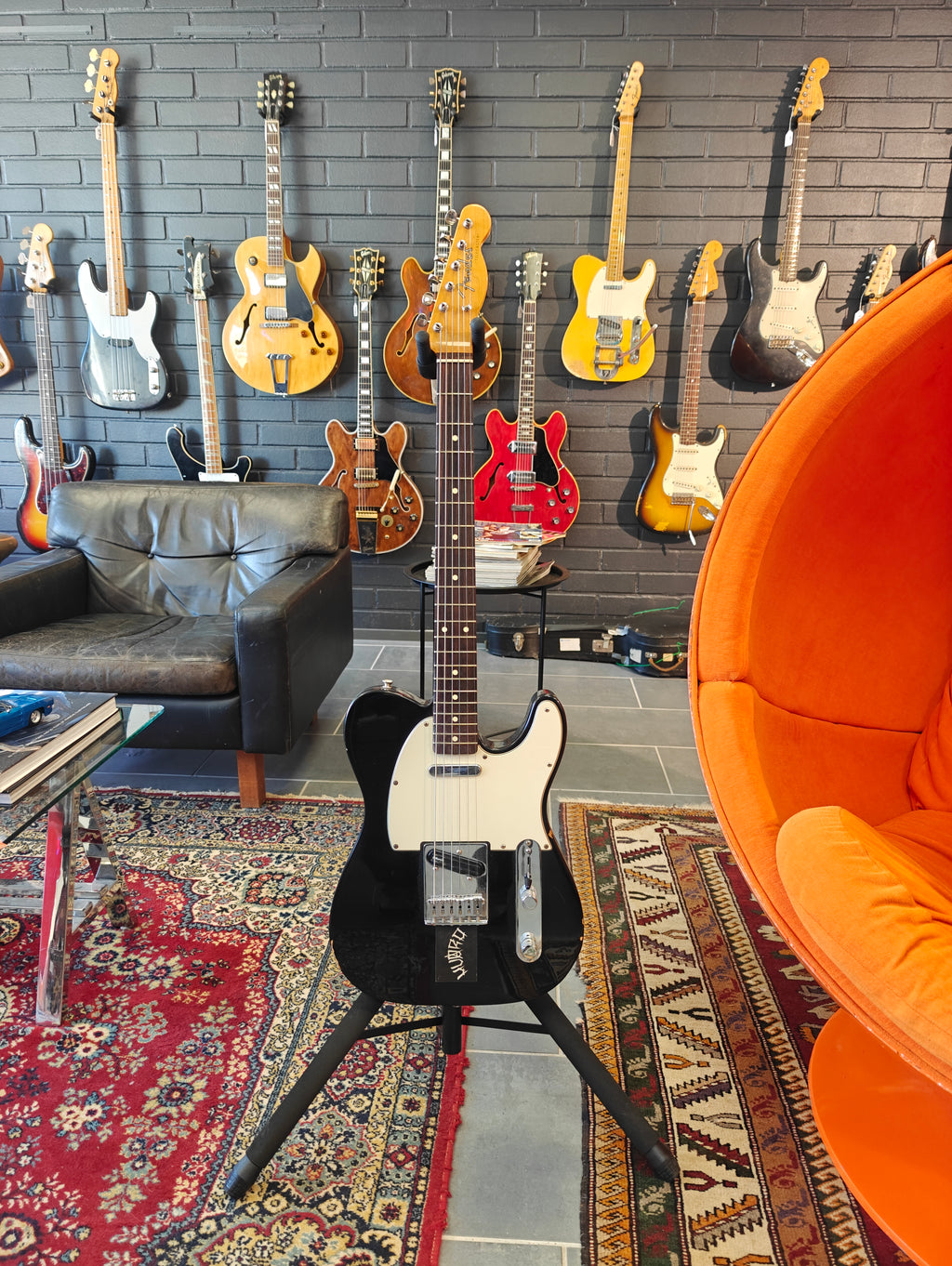 Fender Telecaster 2000 "Huoracaster" w/ Vinyl Record with Autographs