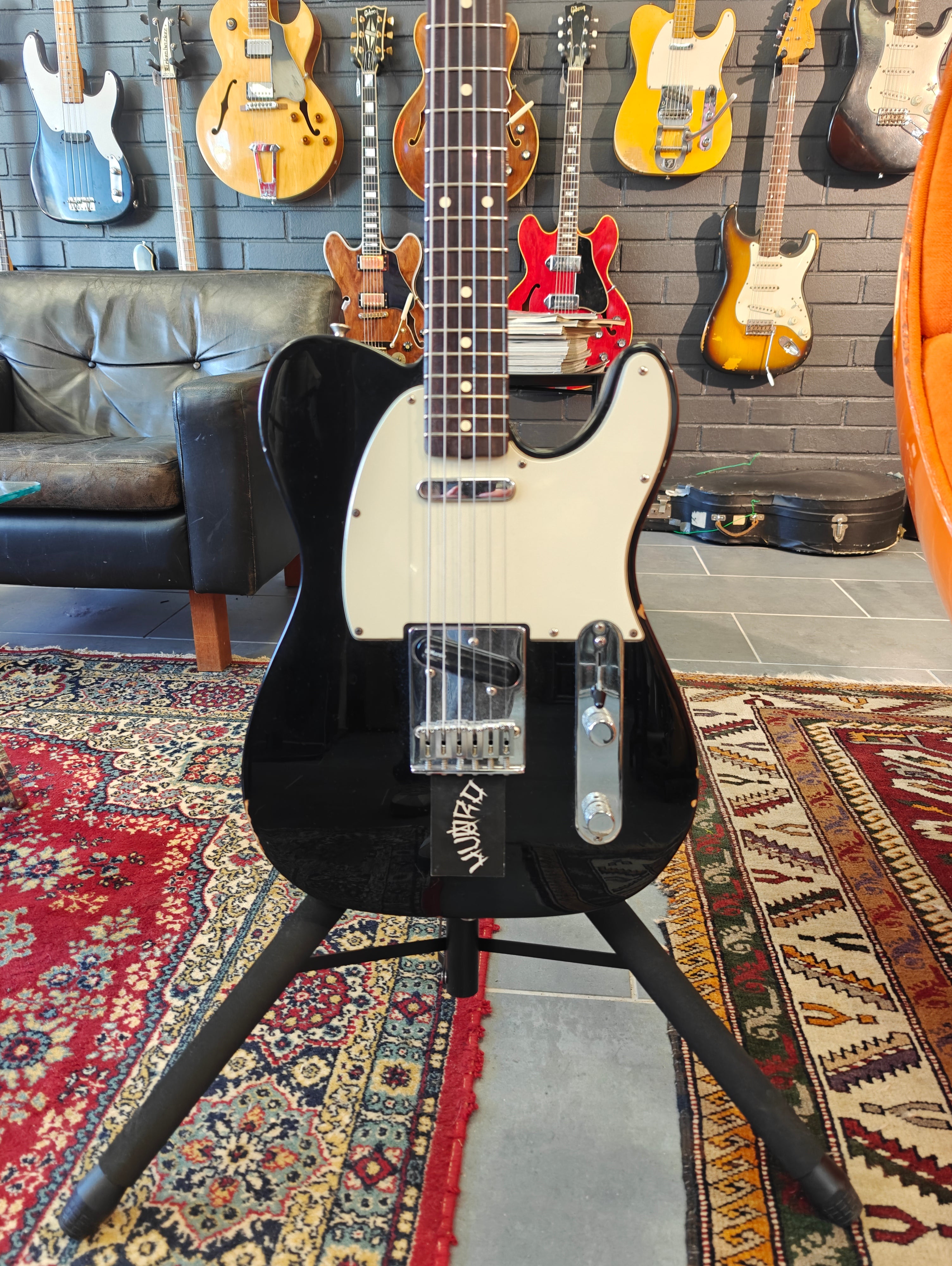 Fender Telecaster 2000 "Huoracaster" w/ Vinyl Record with Autographs