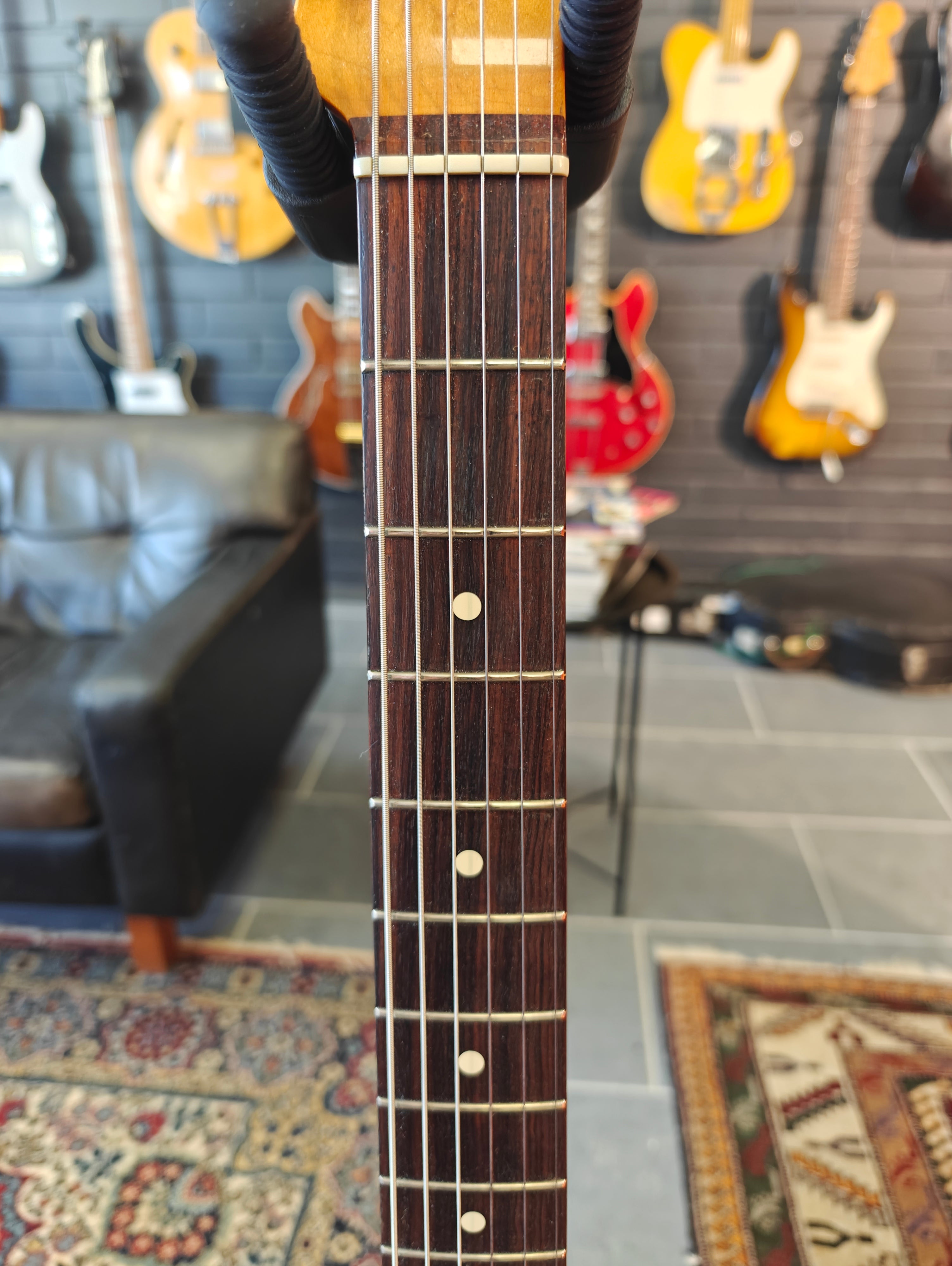 Fender Telecaster 2000 "Huoracaster" w/ Vinyl Record with Autographs