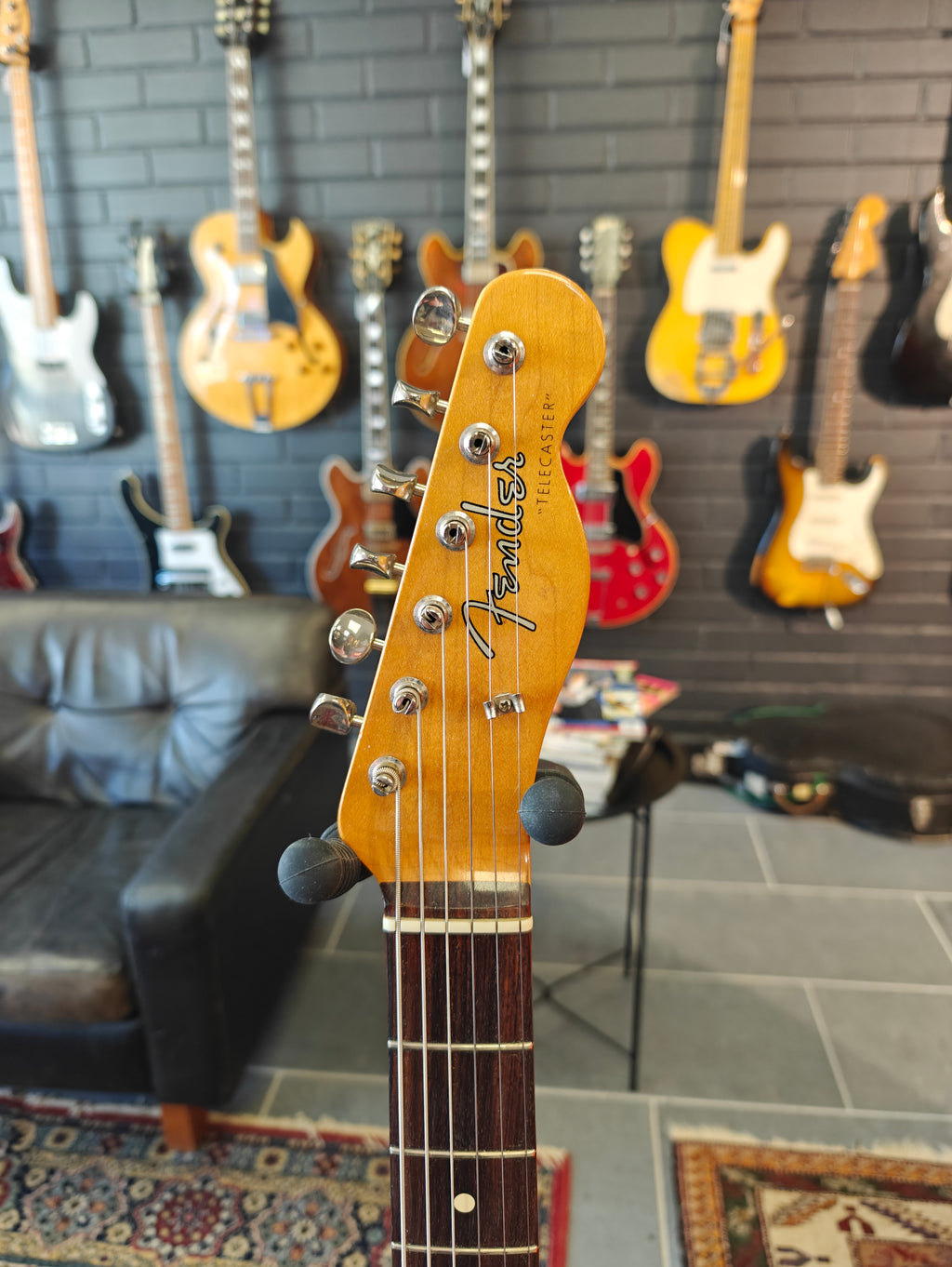 Fender Telecaster 2000 "Huoracaster" w/ Vinyl Record with Autographs