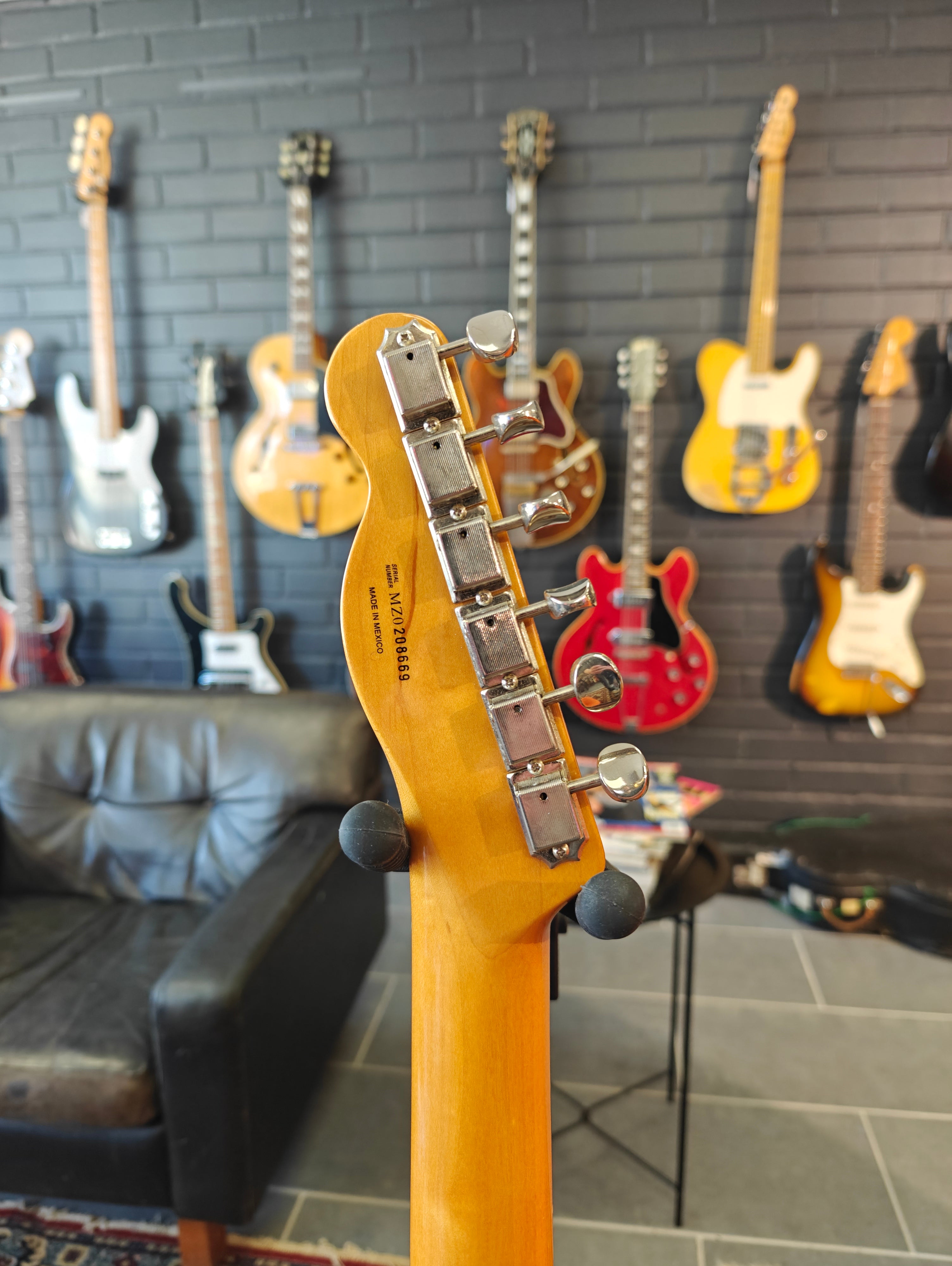 Fender Telecaster 2000 "Huoracaster" w/ Vinyl Record with Autographs