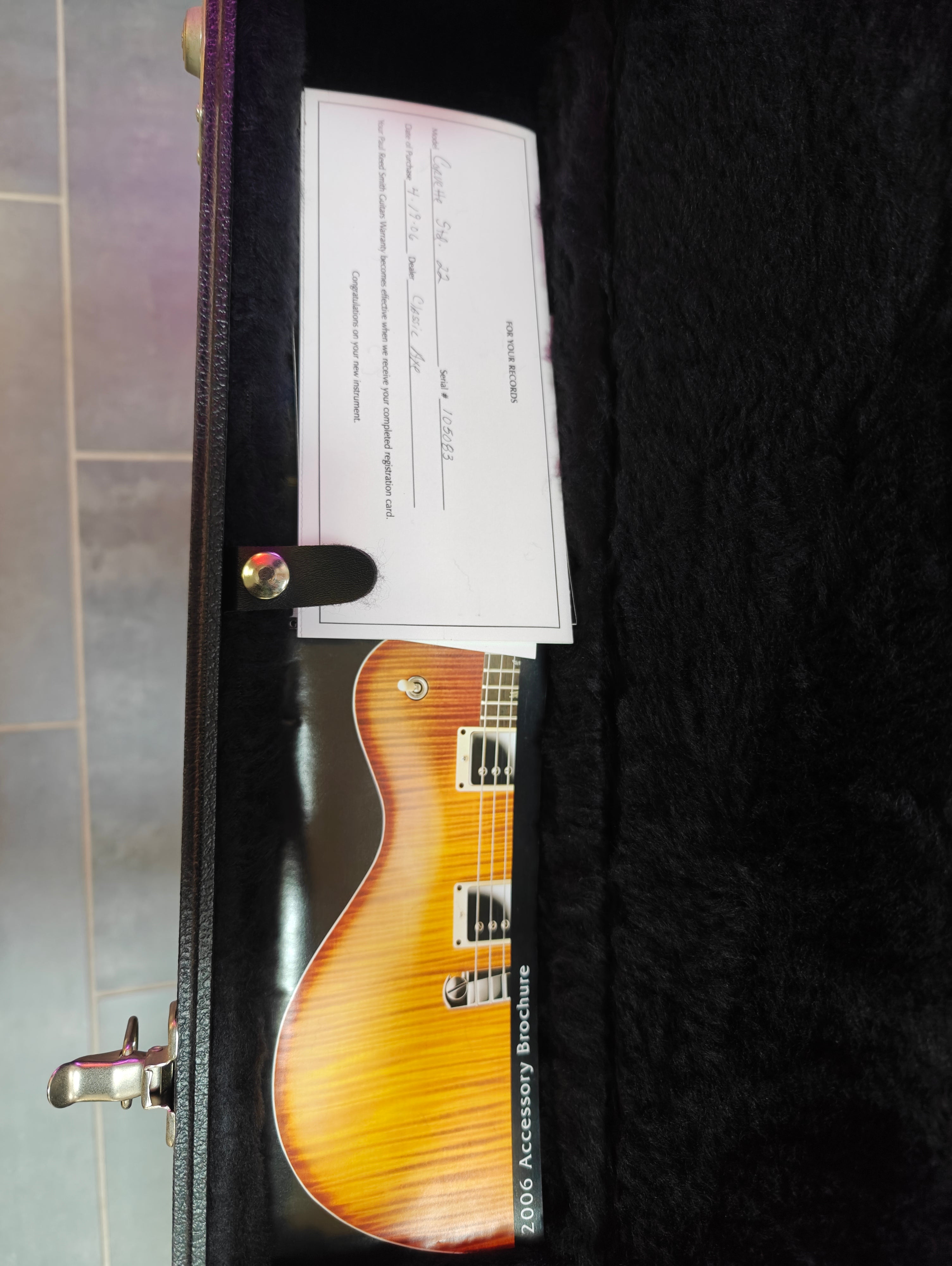 PRS Standard 22 Corvette Z06 2006