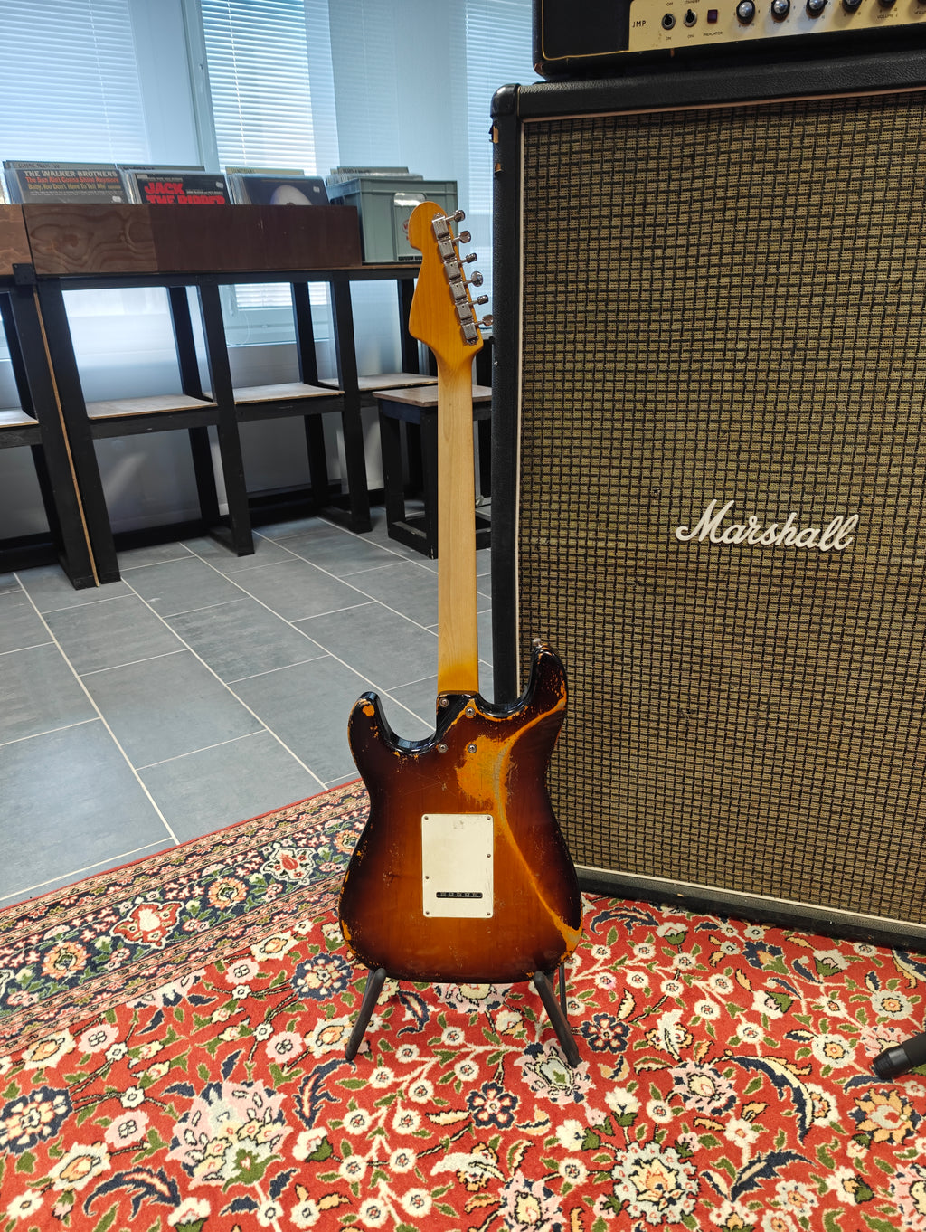 Sandberg California STS 3 Tone Sunburst Hardcore Aged Masterpiece Ex-Esa Holopainen of Amorphis