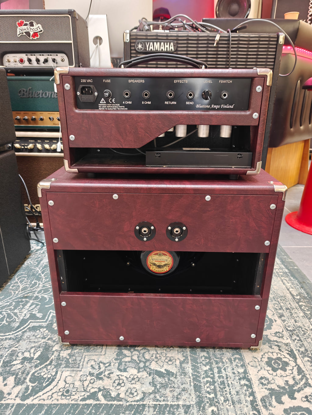Bluetone Stalker Reverb Head and 1x12" Cabinet w/ WGS Veteran