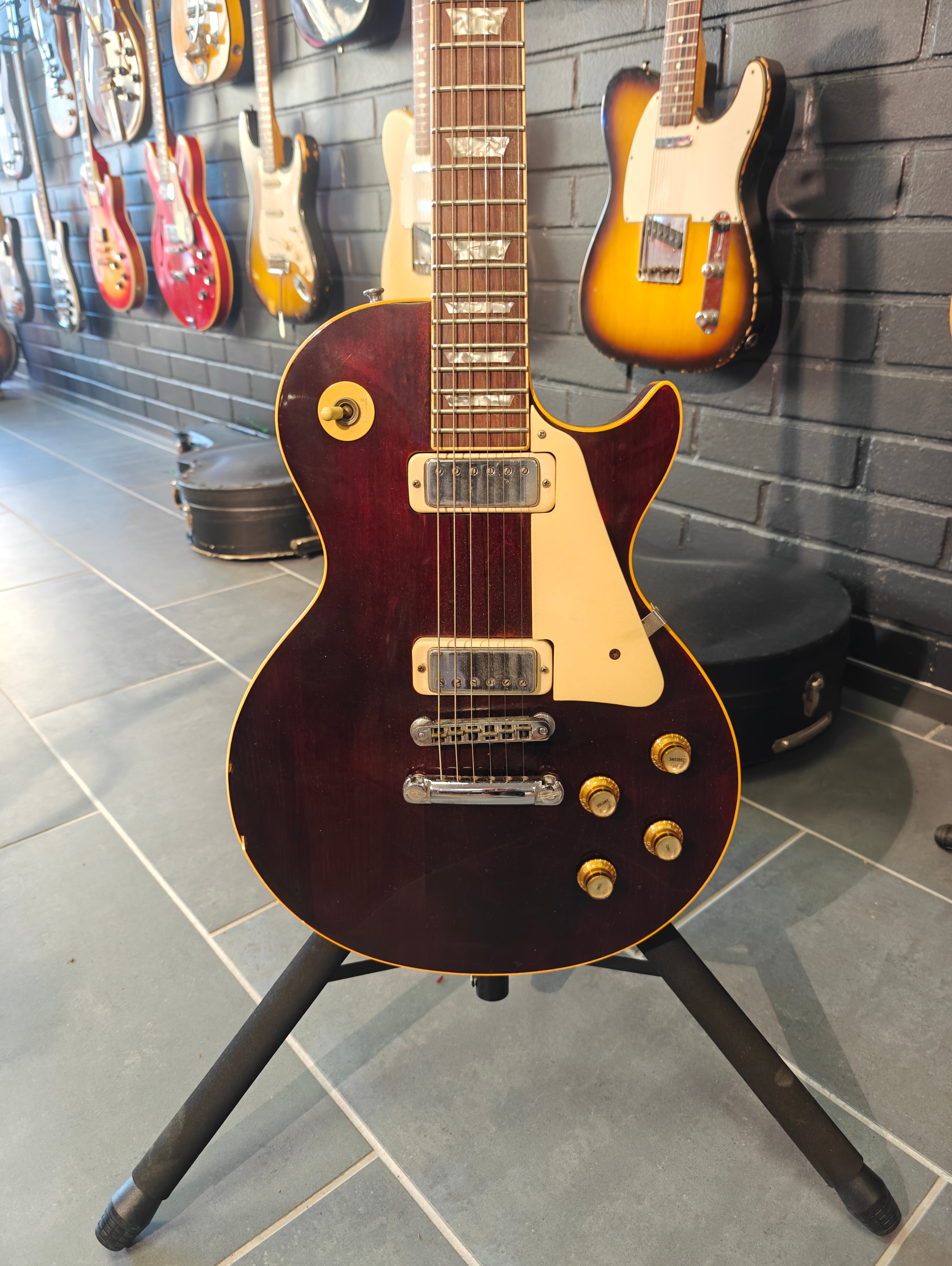 Gibson Les Paul Deluxe 1976 Wine Red