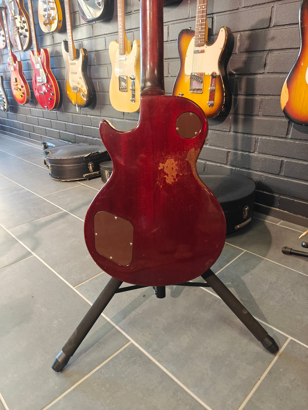 Gibson Les Paul Deluxe 1976 Wine Red