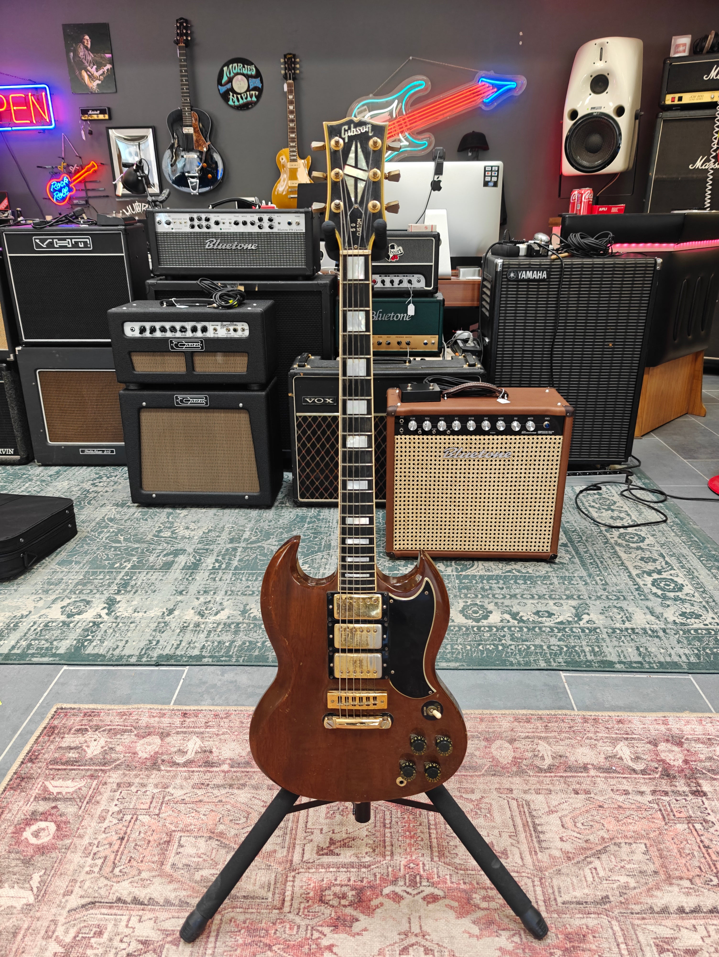 Gibson SG Custom 1974 Natural Mahogany