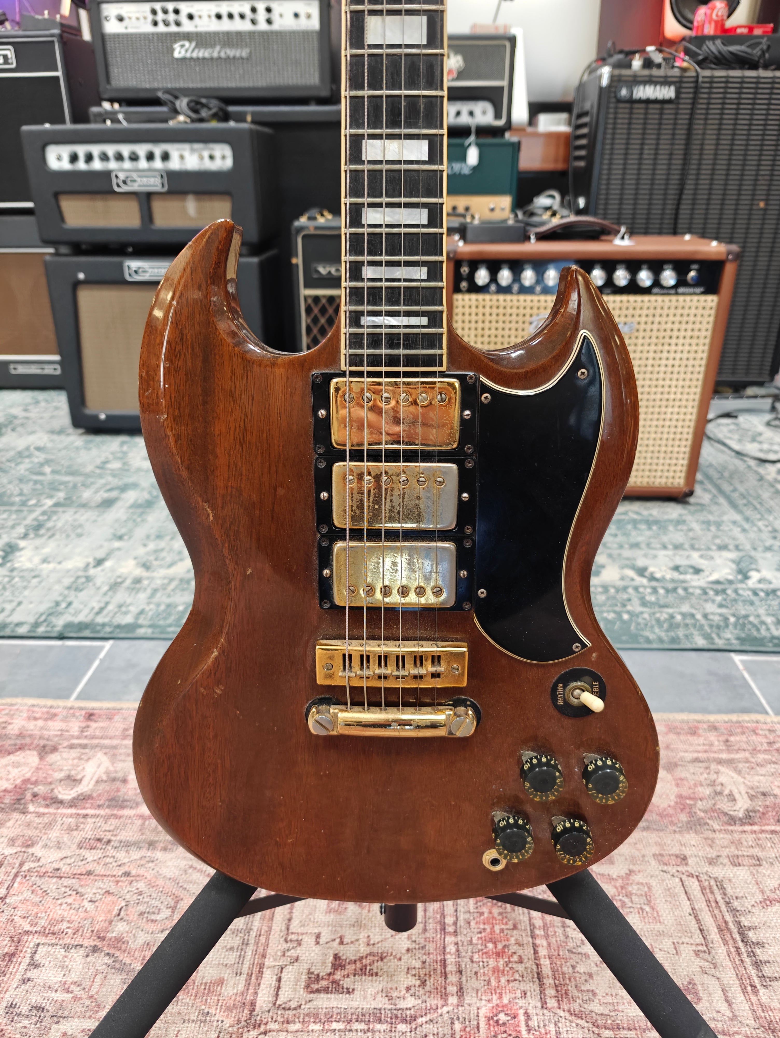 Gibson SG Custom 1974 Natural Mahogany