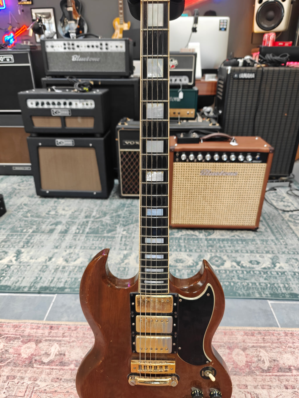 Gibson SG Custom 1974 Natural Mahogany