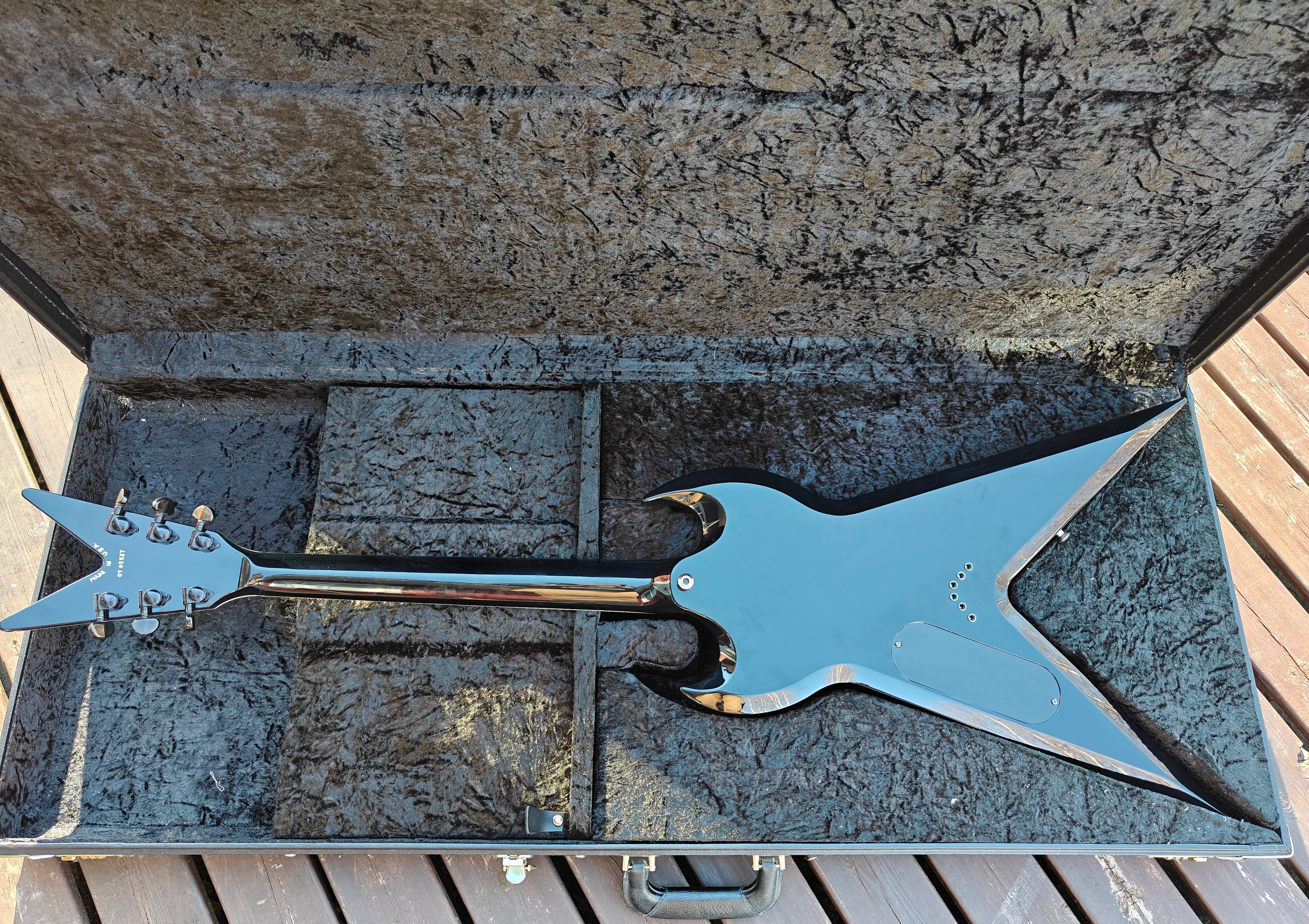 Dean USA Split Tail Silverburst 2007