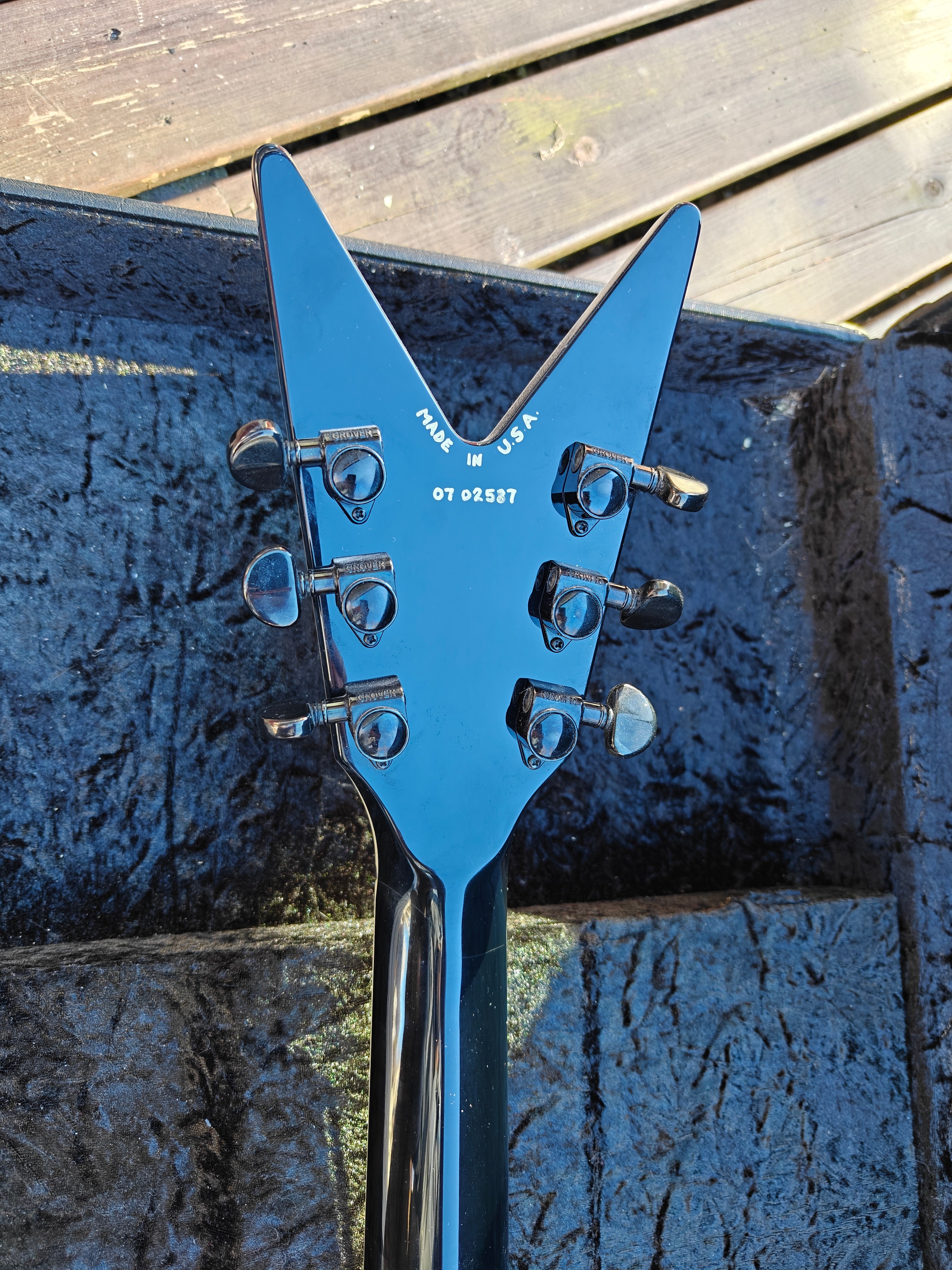 Dean USA Split Tail Silverburst 2007