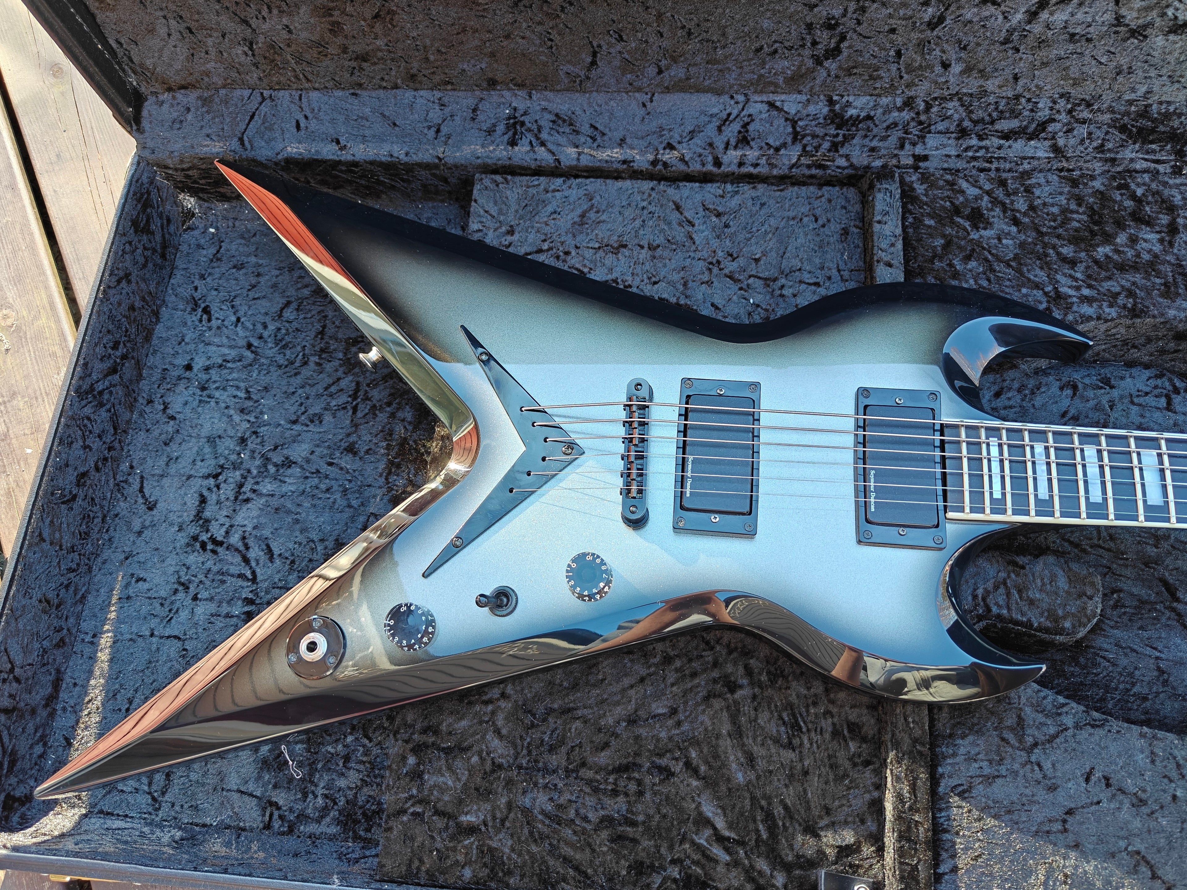 Dean USA Split Tail Silverburst 2007