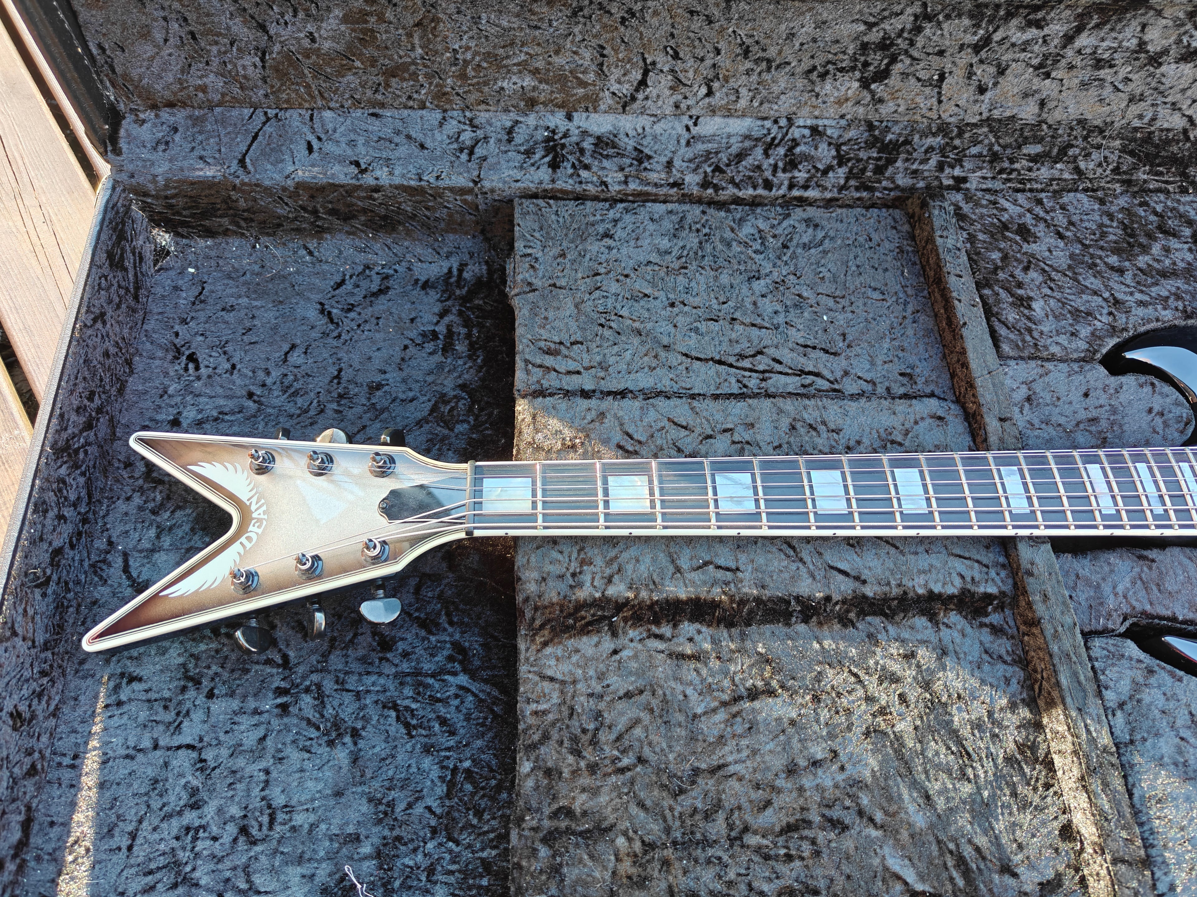 Dean USA Split Tail Silverburst 2007