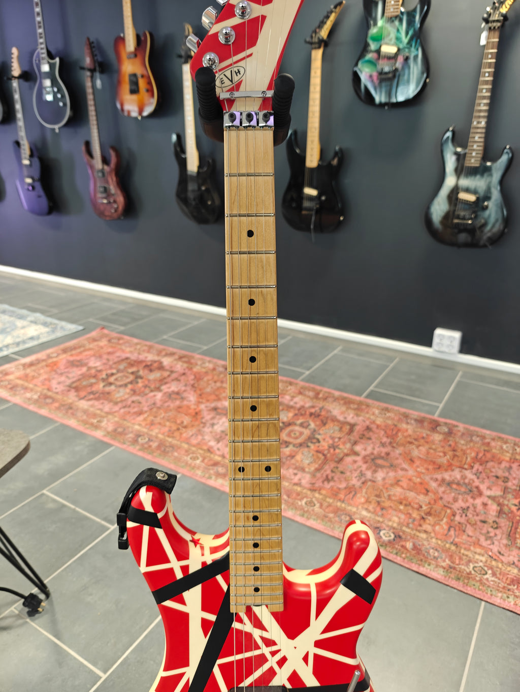 EVH Striped 5150 Red