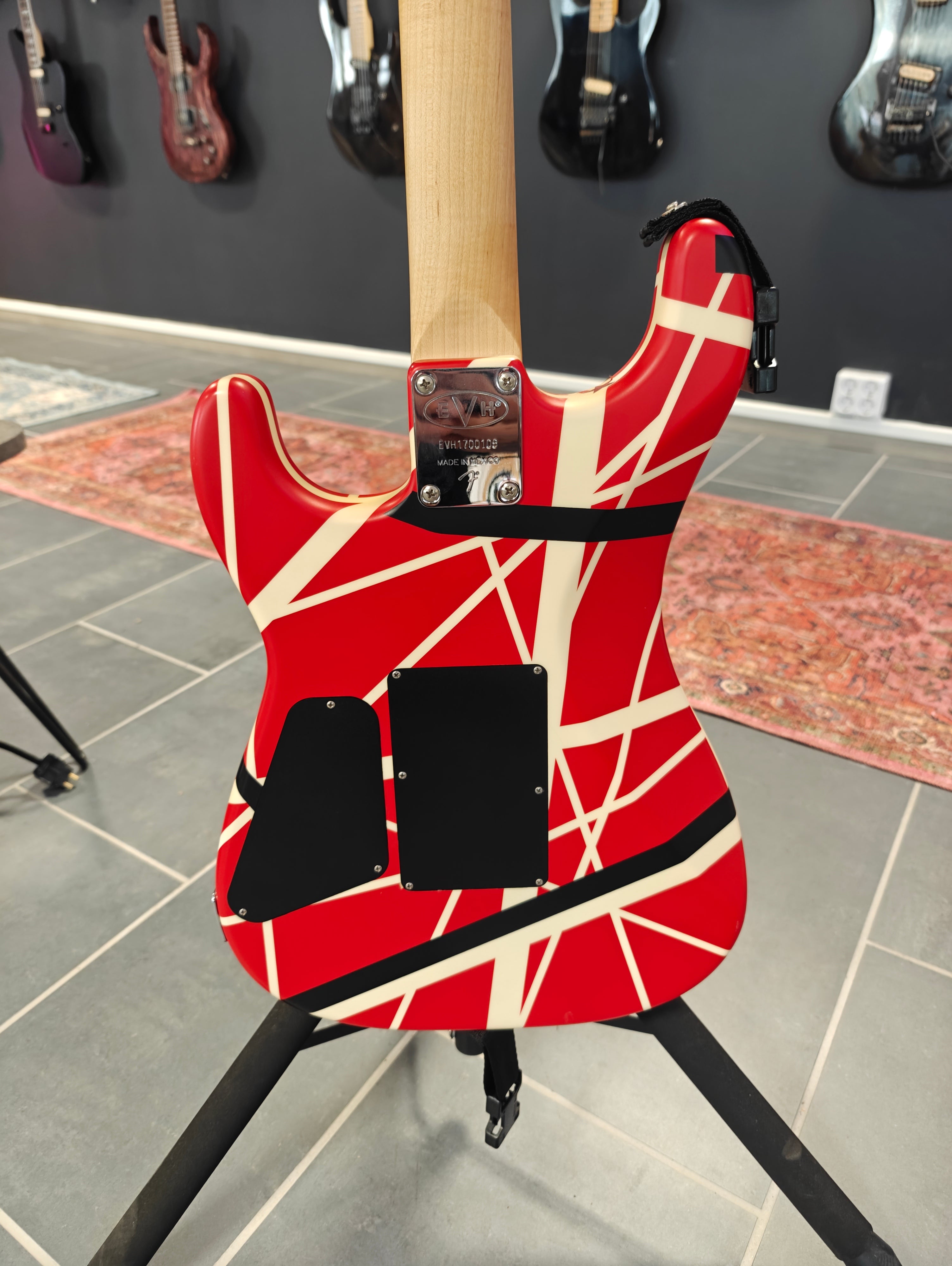 EVH Striped 5150 Red
