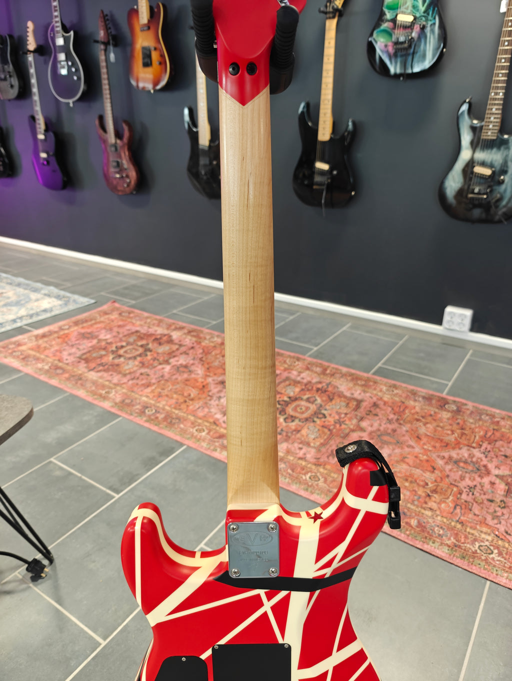 EVH Striped 5150 Red