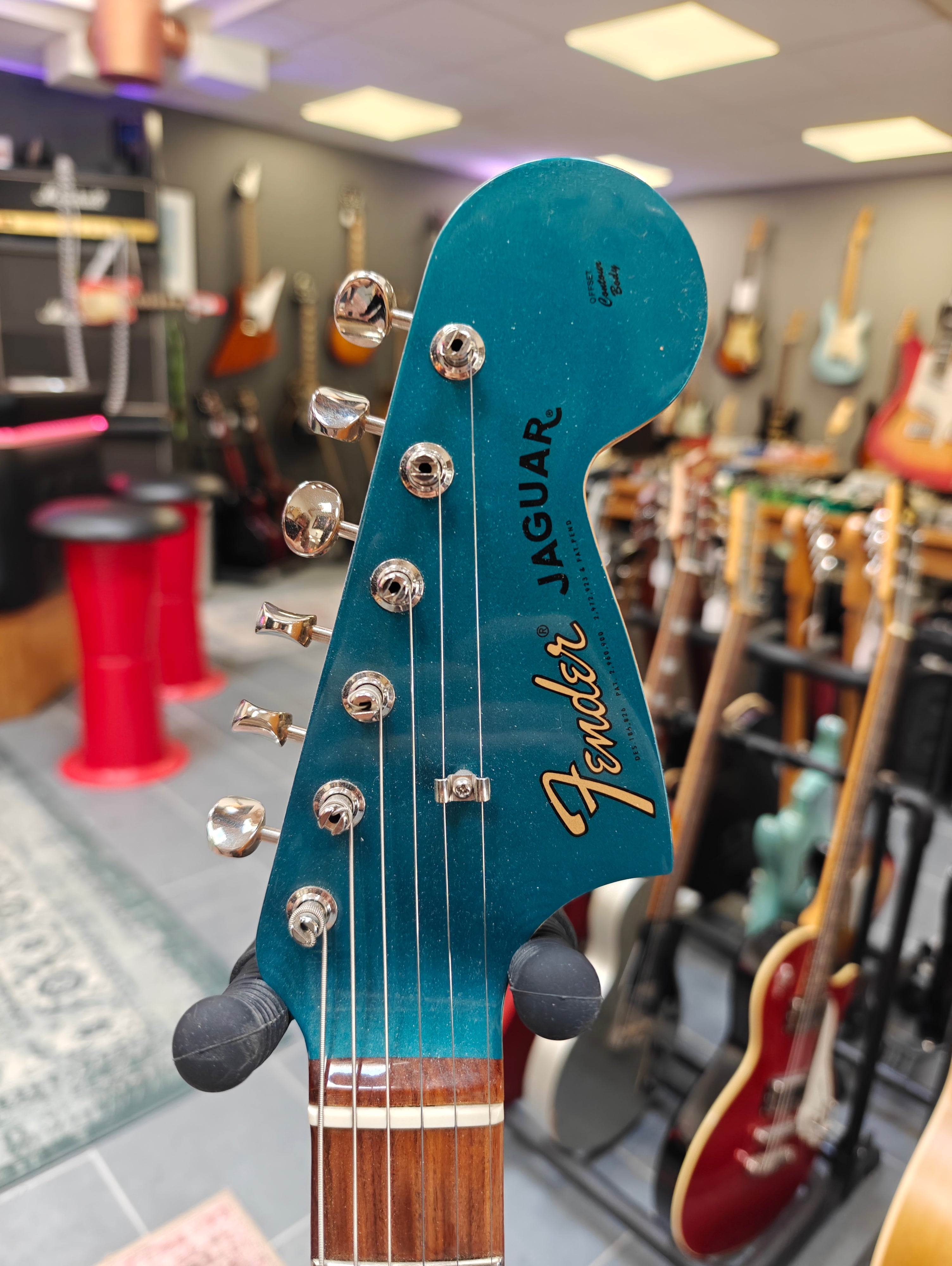 Fender Vintera '60s Jaguar Ocean Turquoise w/ Lollar P90s