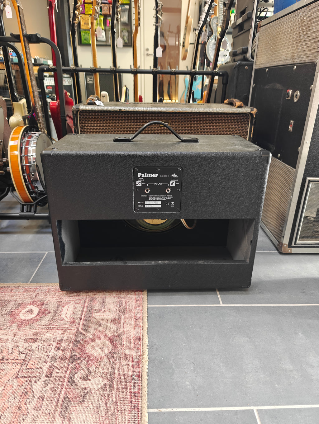 Palmer 1x12" Cabinet loaded with Celestion G12 M Green Back 8 Ohm
