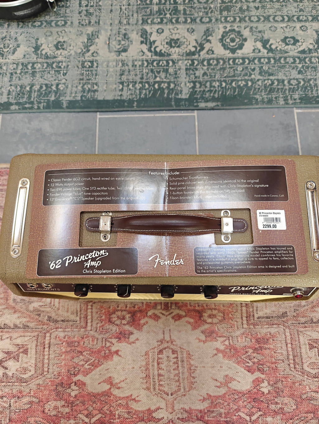 Fender ´62 Princeton Amp Chris Stapleton Edition