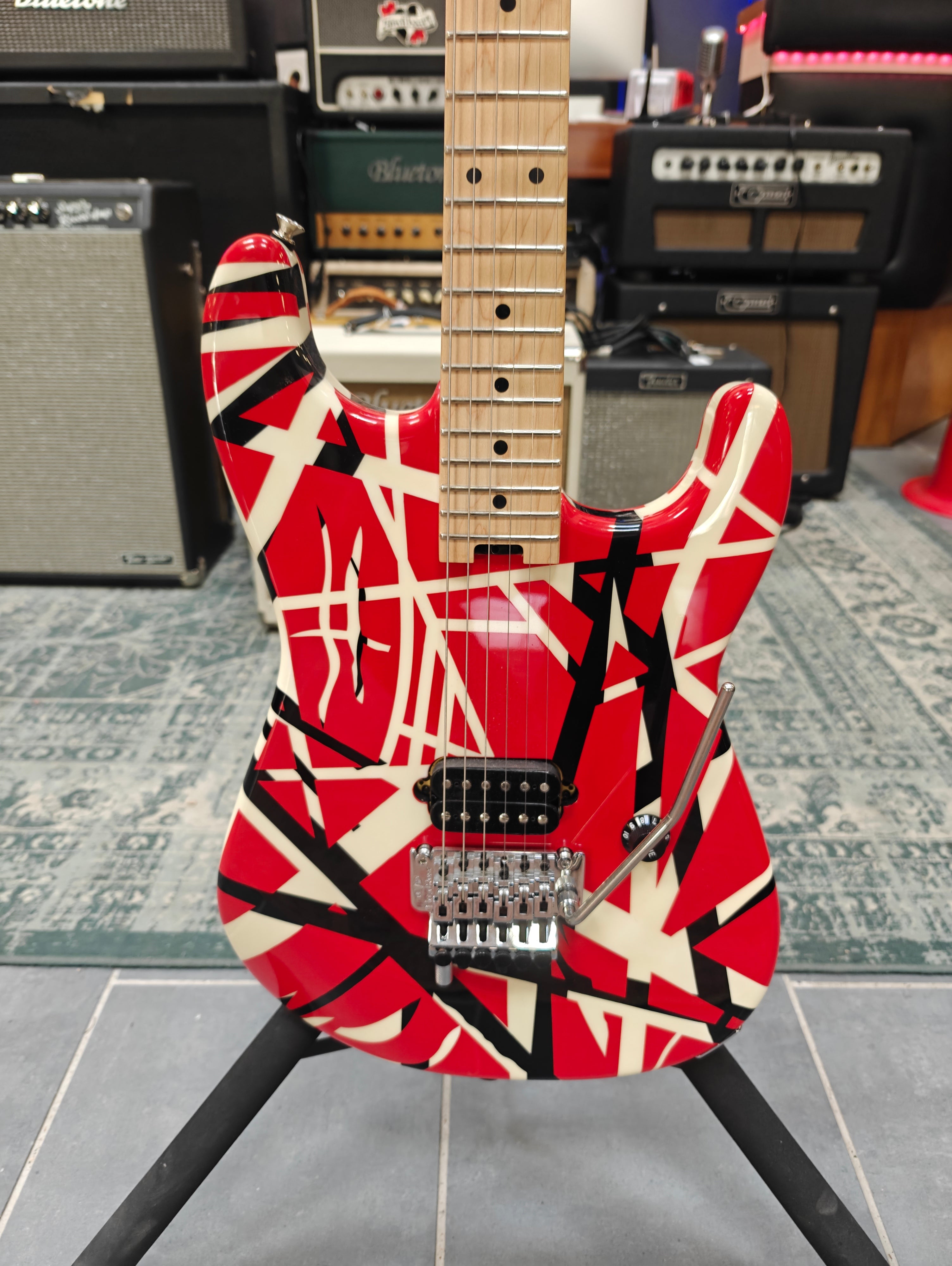 Evh Stripe Red