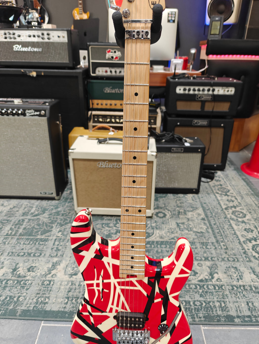 Evh Stripe Red