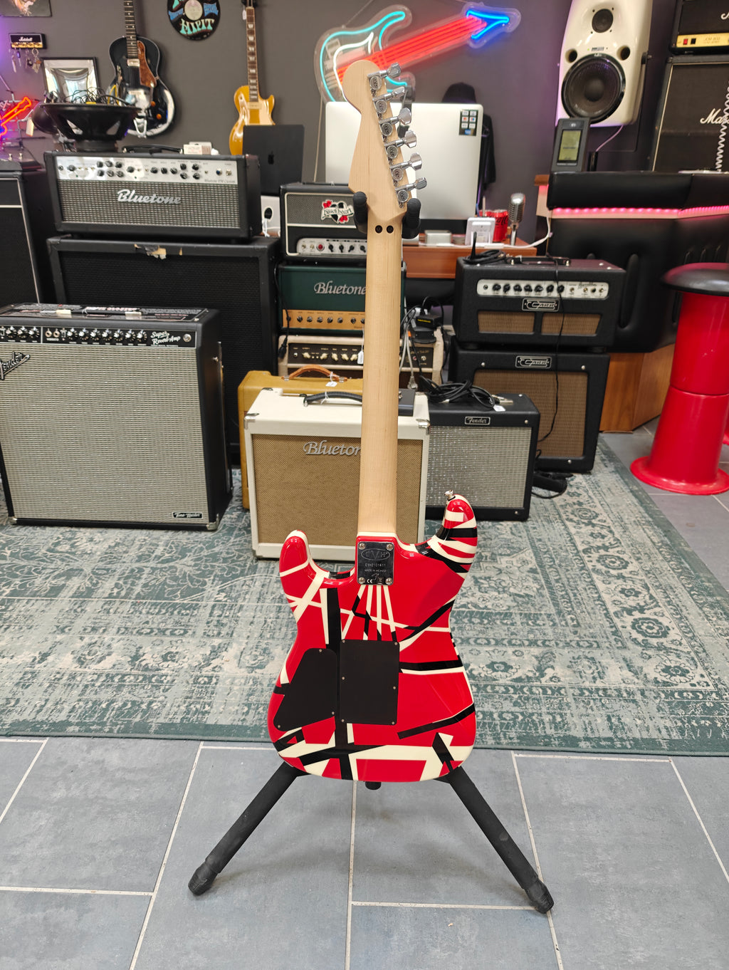 Evh Stripe Red