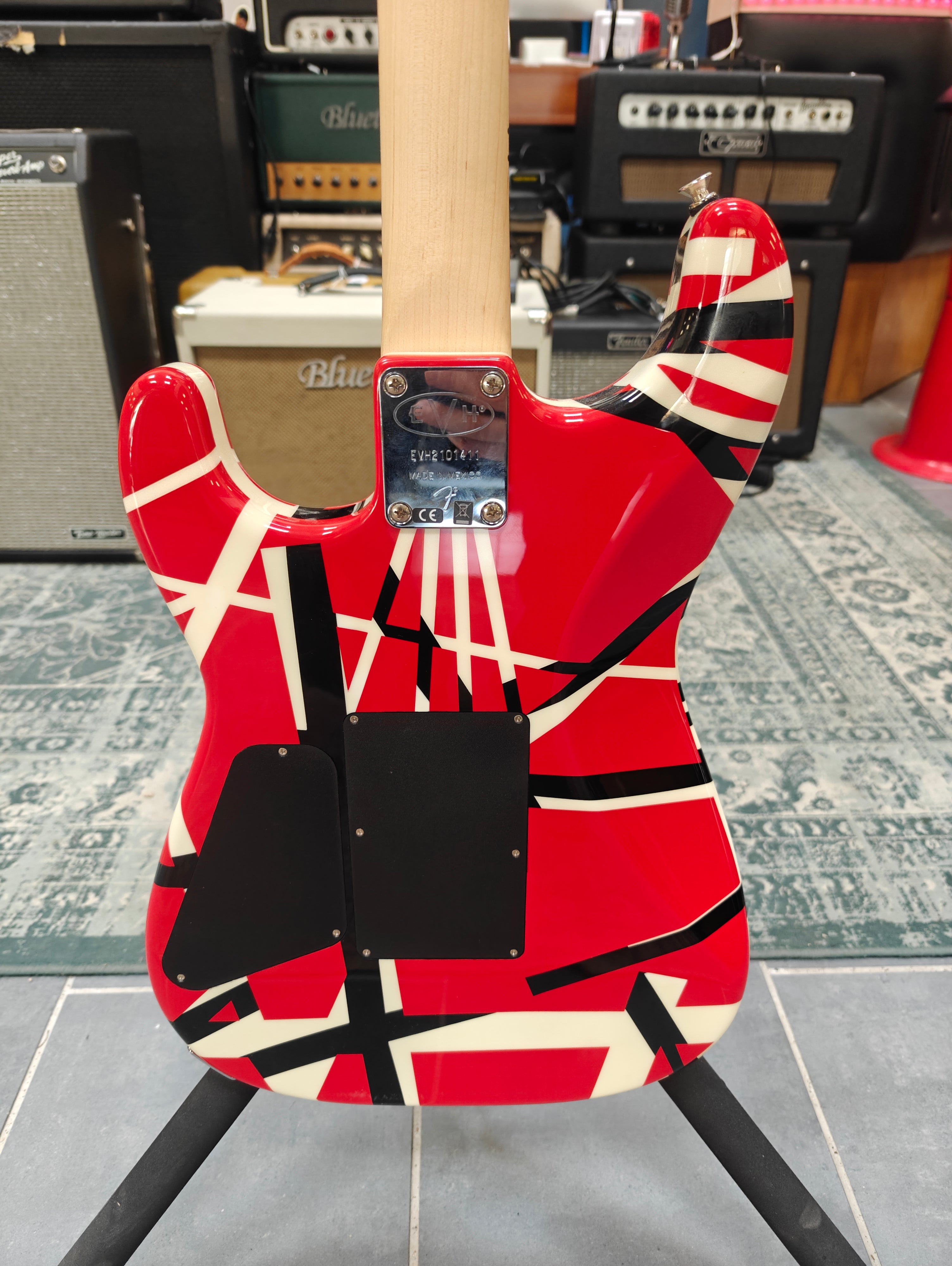 Evh Stripe Red