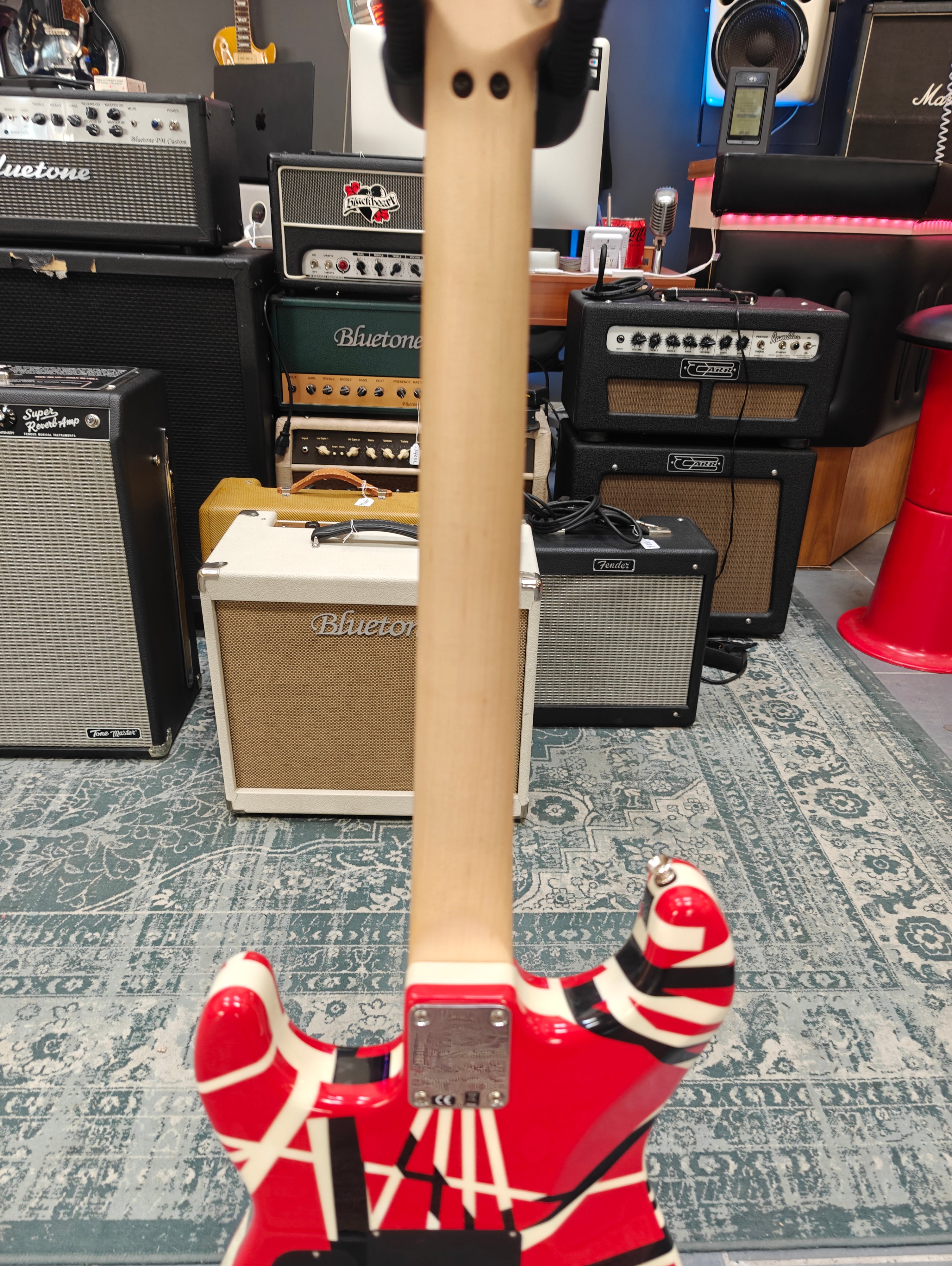 Evh Stripe Red